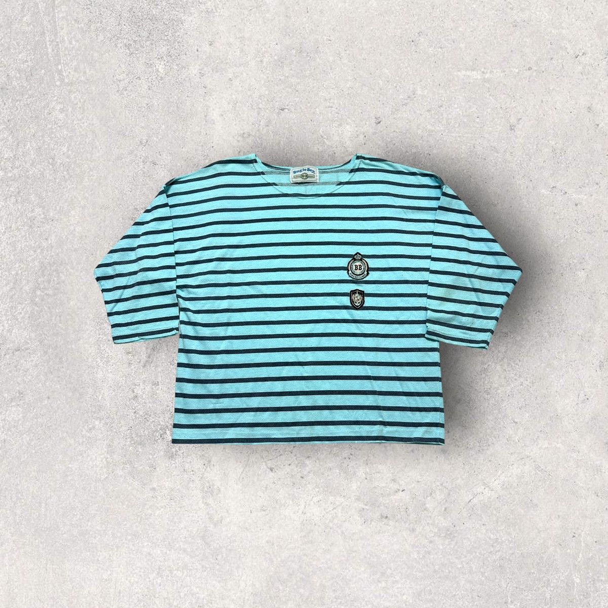 Bugle Boy × Vintage Vintage Bugle Boy striped tee Size US M / EU 48-50 / 2 - 1 Thumbnail