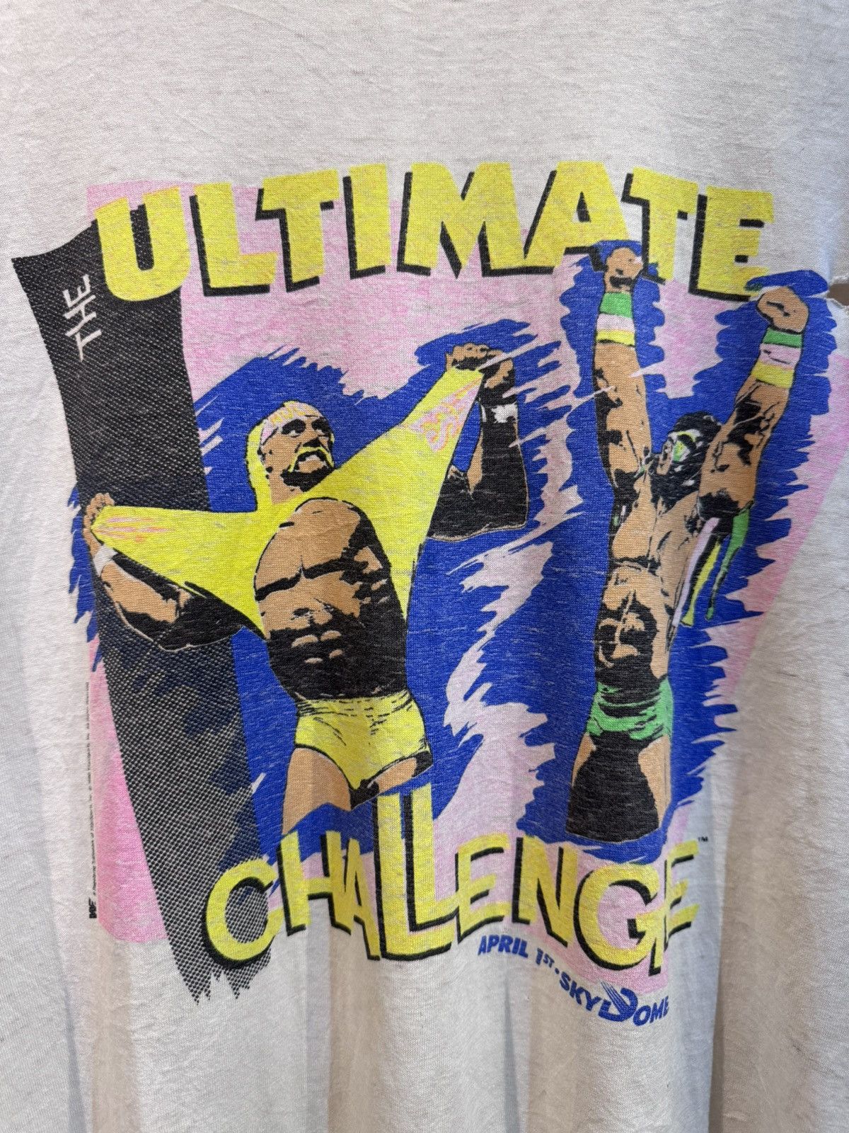 Other WWF Wrestlemania Ultimate Challenge 1990 Longsleeve Vintage Size US L / EU 52-54 / 3 - 4 Thumbnail