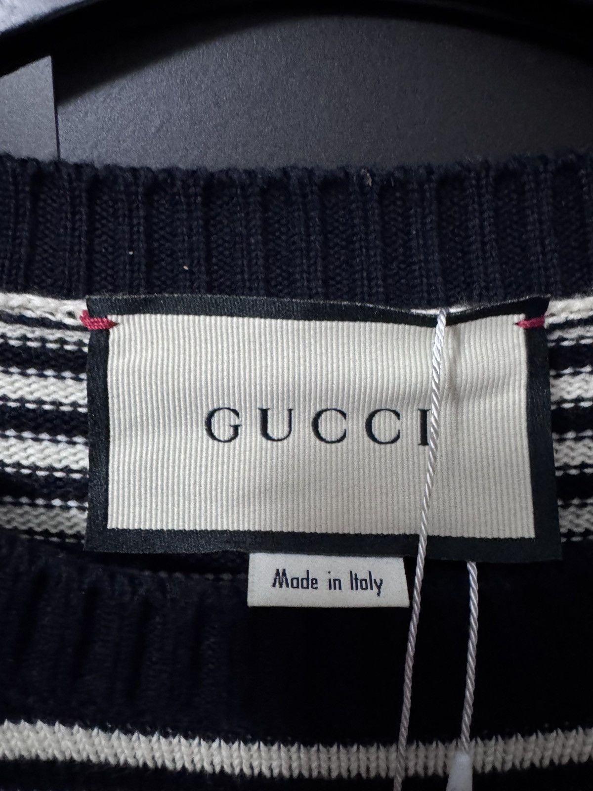 Gucci Gucci GG Monogram Knit Sweater—- BLUELLE🌊 Size US M / EU 48-50 / 2 - 3 Thumbnail