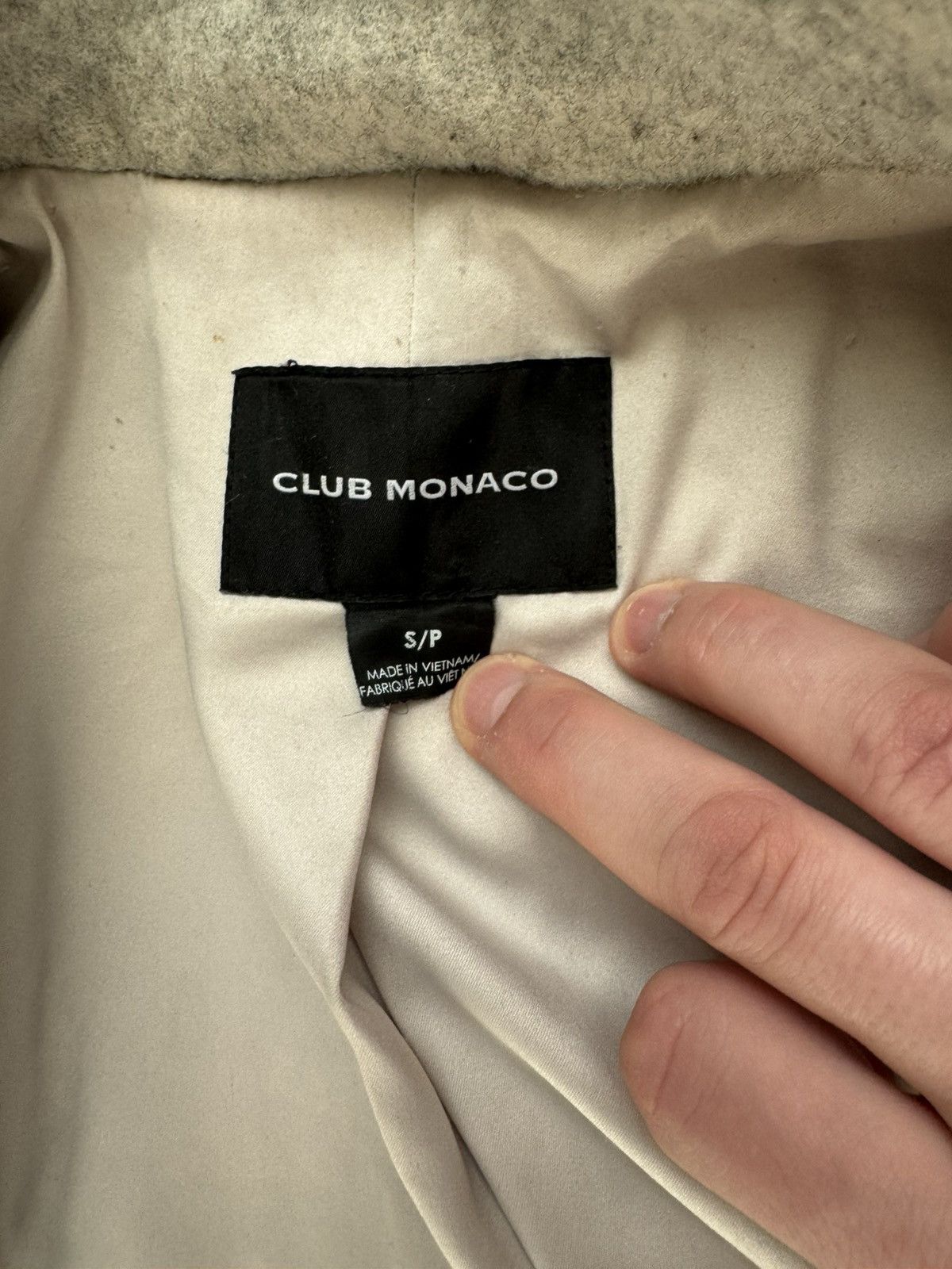 Club Monaco Club Monaco women’s S wool long coat trench Size S / US 4 / IT 40 - 12 Thumbnail