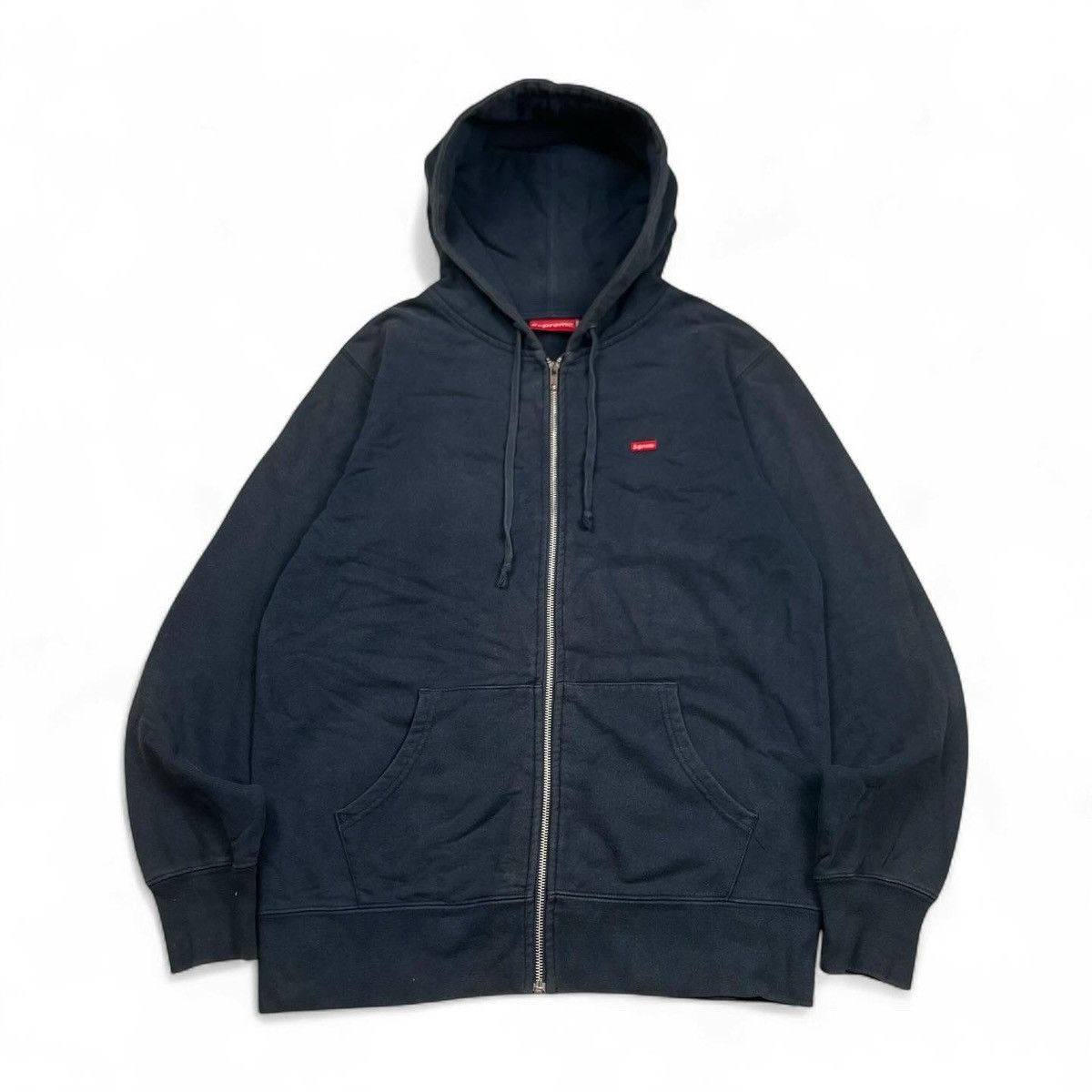 Supreme Supreme Box Logo Small Zip Up Hoodie Size US M / EU 48-50 / 2 - 1 Thumbnail