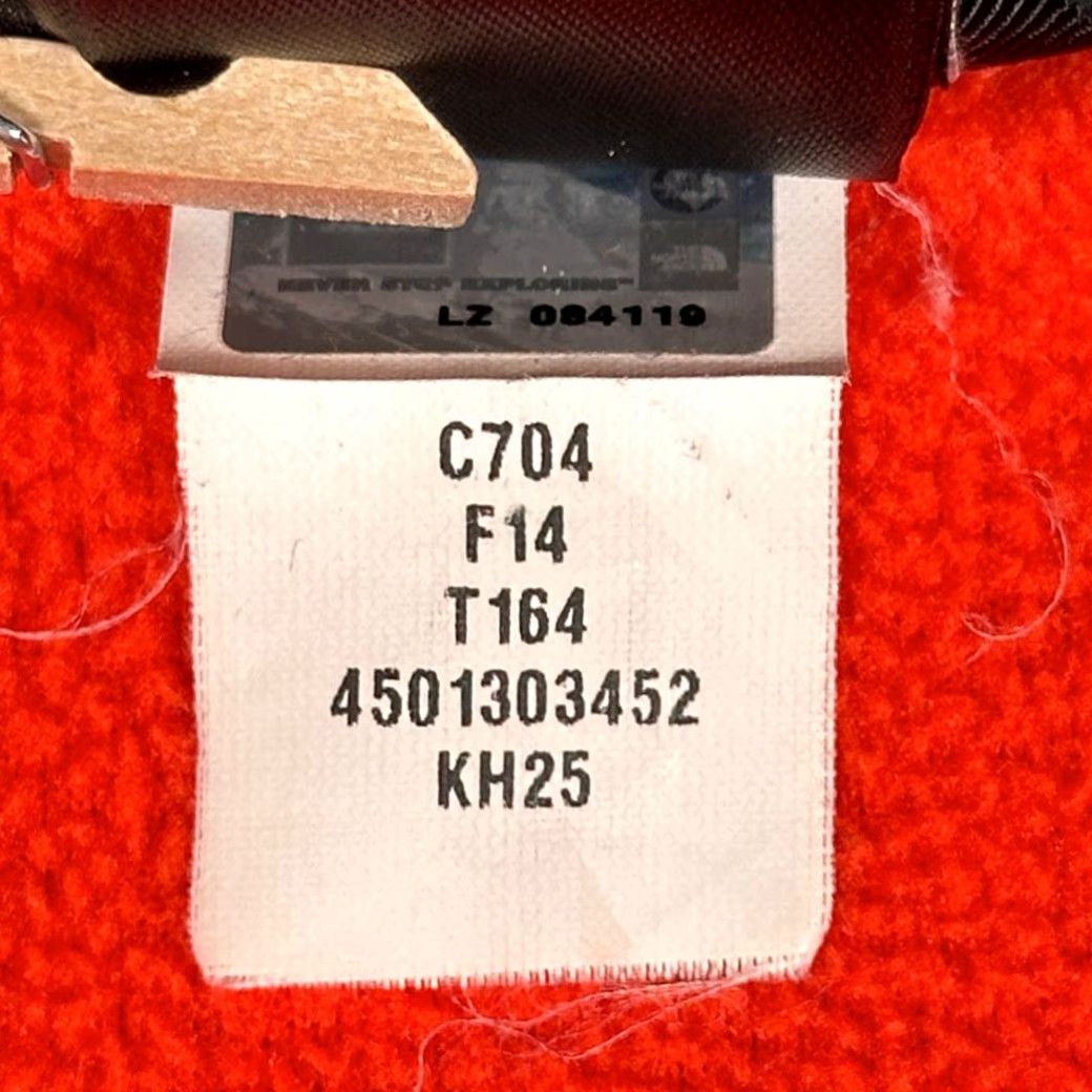 The North Face The North Face Jacket Men M Orange Gray Fleece Colorblock Outdoor Hiking Full Zip Embroidered Logo Pockets Casual Size US M / EU 48-50 / 2 - 7 Thumbnail
