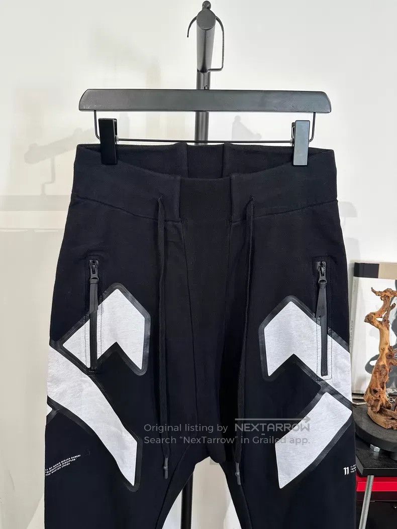 Boris Bidjan Saberi Boris Bidjan Saberi Size M P13 printed elastic cuff sweatpa Size US 30 / EU 46 - 5 Thumbnail