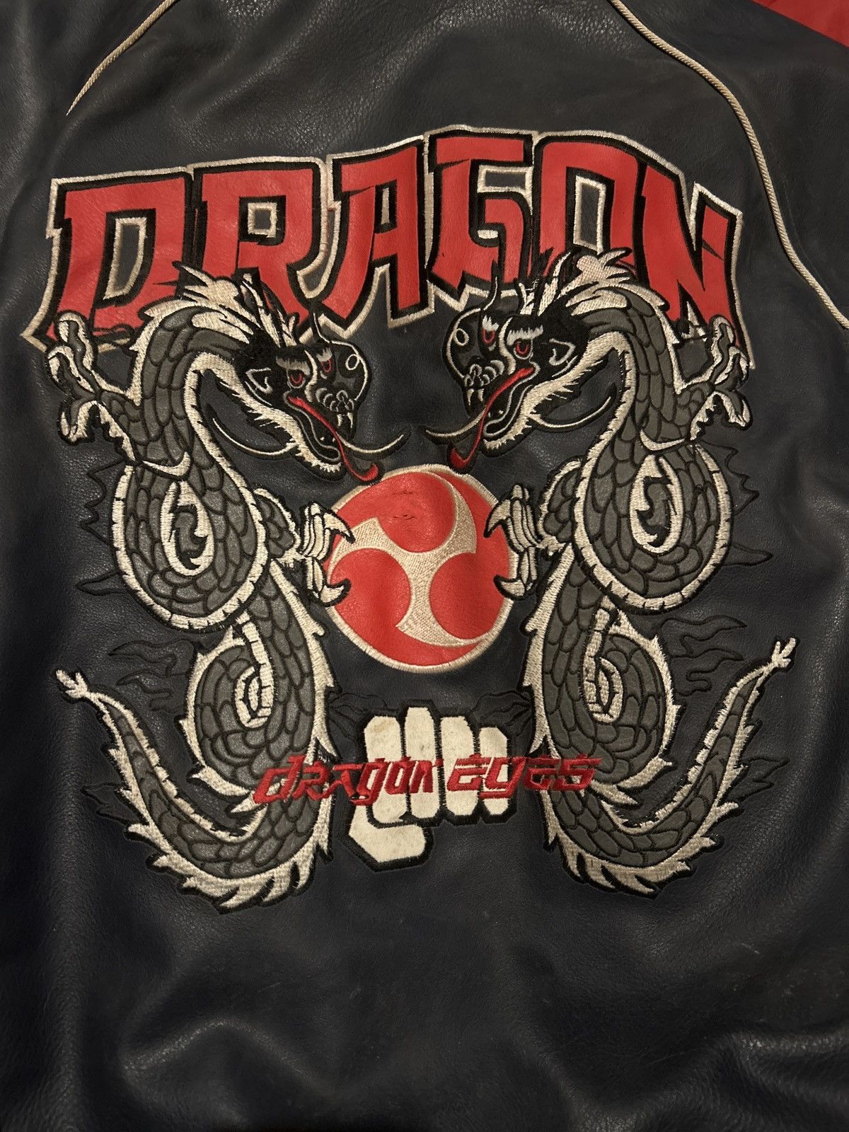 Other Avirex Style Boom Dragon Leather Jacket Size US XL / EU 56 / 4 - 3 Thumbnail