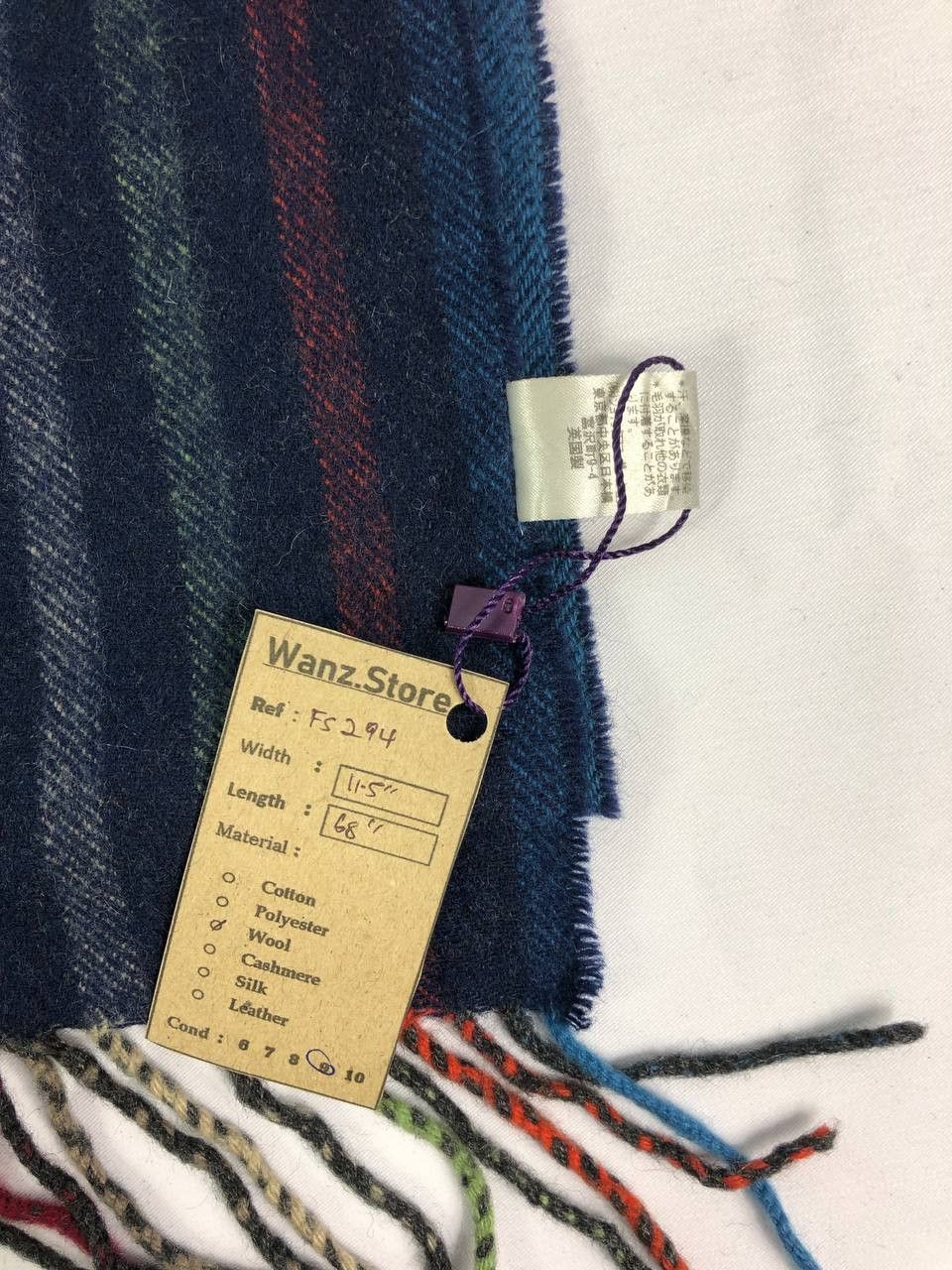 Paul Smith Paul Smith Scarf / Muffler / Neckwear FS294 Size ONE SIZE - 6 Thumbnail