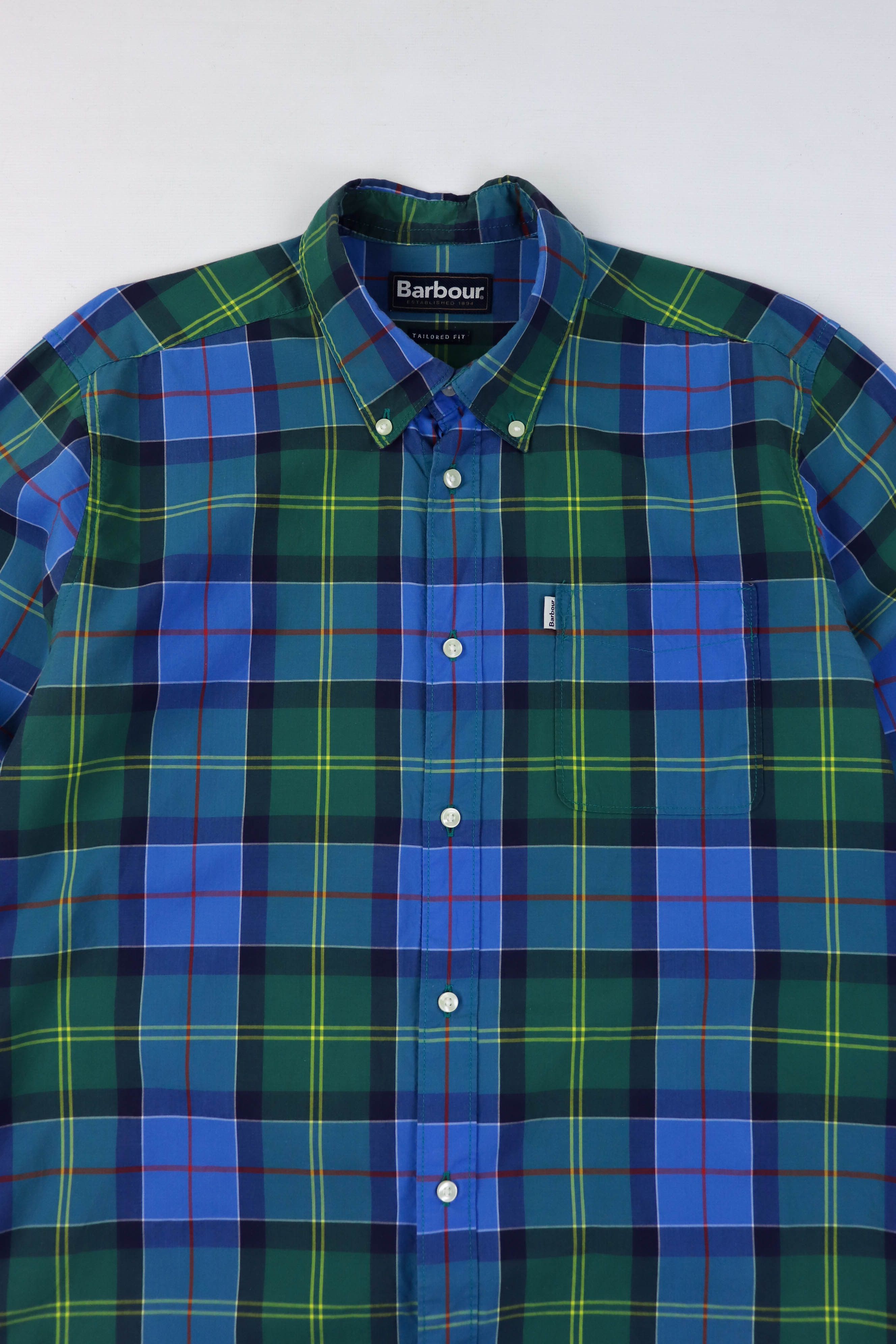 Barbour Barbour Multicolor Tartan Tailored Fit Long Sleeve Shirt Size US M / EU 48-50 / 2 - 3 Thumbnail