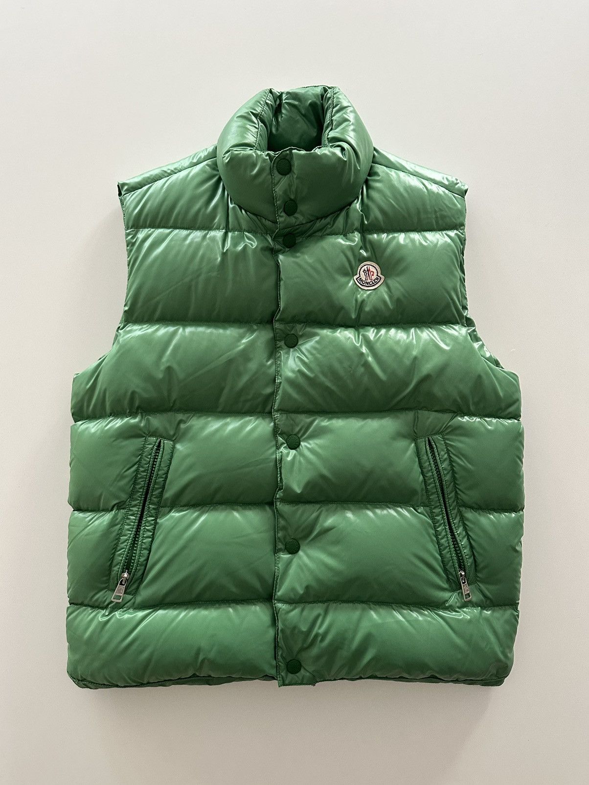 image of Green Moncler Tib Vest, Men's (Size Medium)