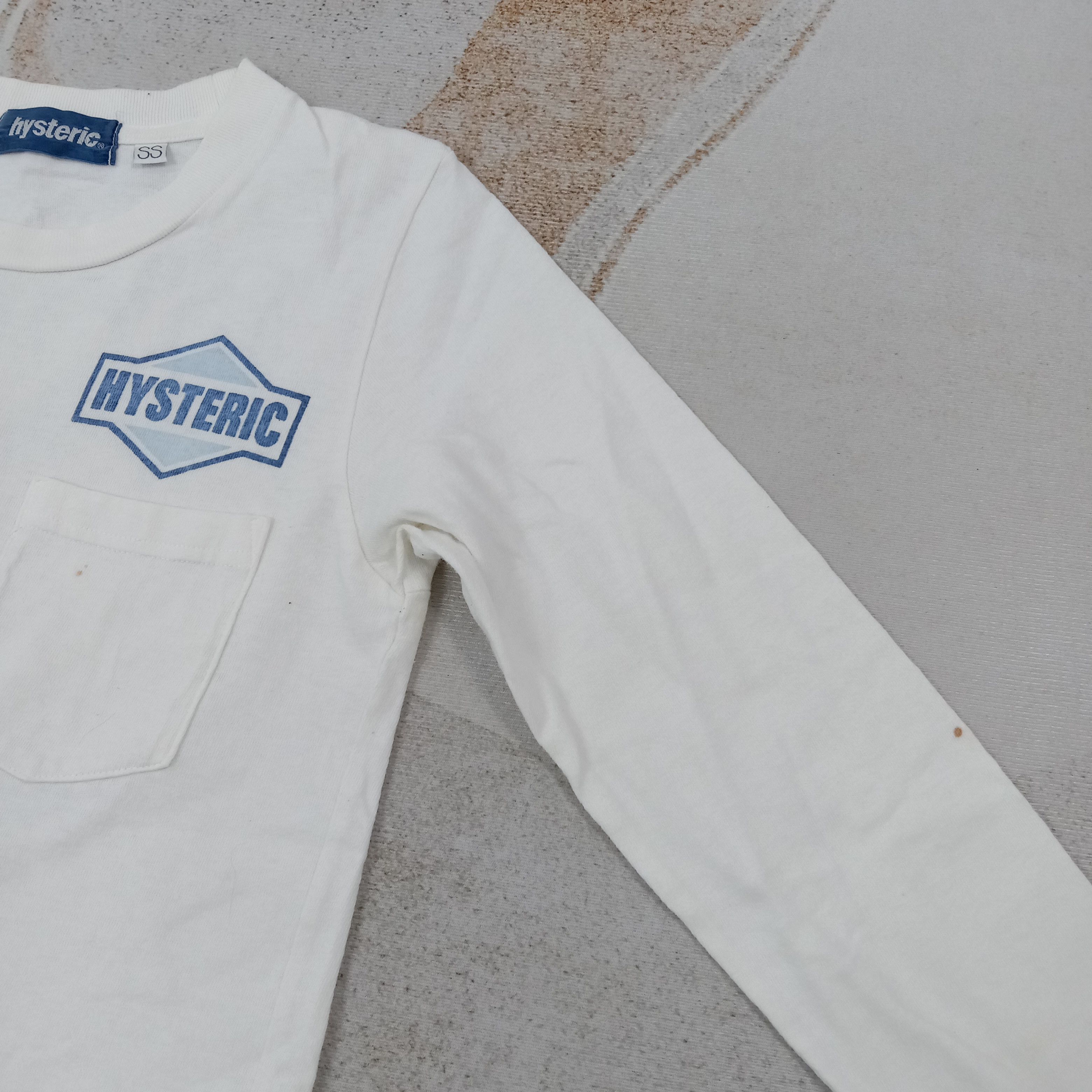 Hysteric Glamour Hysteric Glamour Japanese Brand Surf Pocket Tshirt C267N16 Size US XS / EU 42 / 0 - 6 Thumbnail