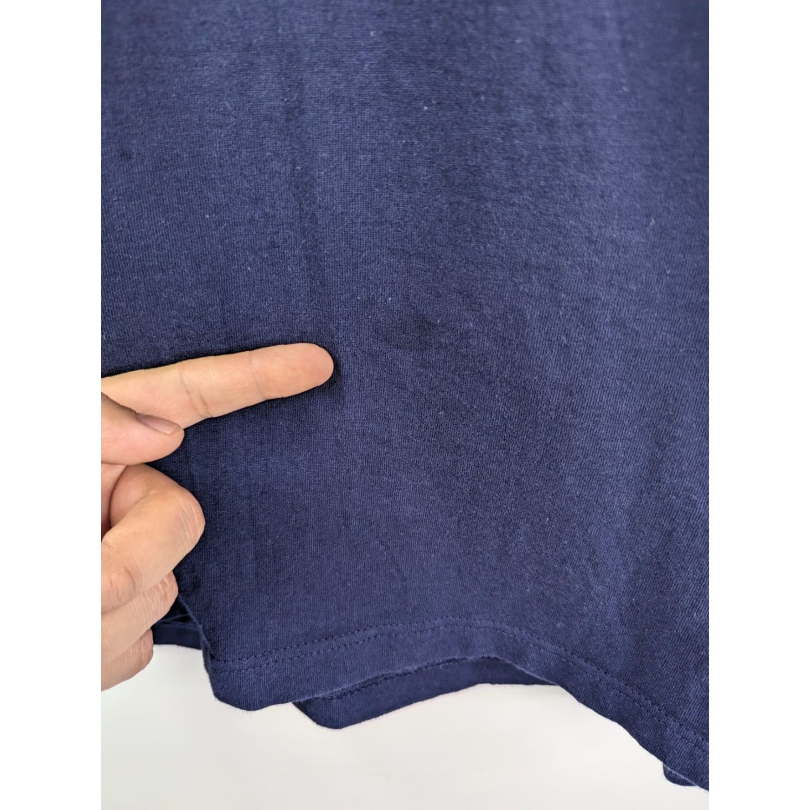Jerzees VINTAGE Jerzees Shirt Jerusalem Navy L Blue 90s city hebrew israel jerusalem jewish lion of judah graphic embroidery crew neck Men Size US L / EU 52-54 / 3 - 2 Thumbnail