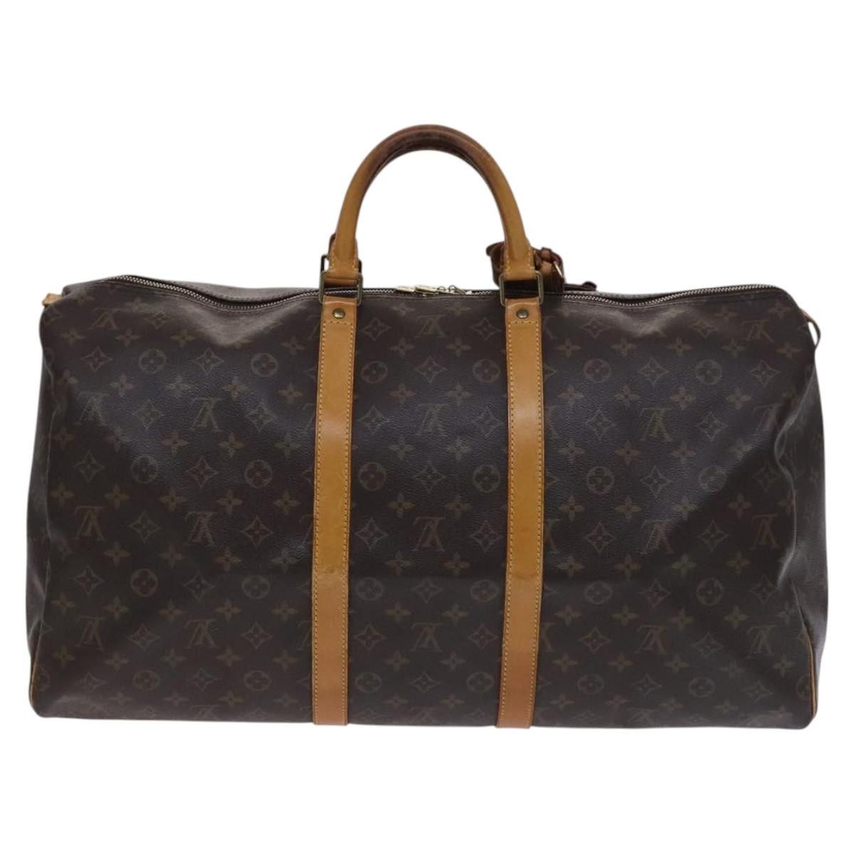 Louis Vuitton LOUIS VUITTON Monogram Keepall 55 Boston Bag M41424 Size ONE SIZE - 3 Thumbnail