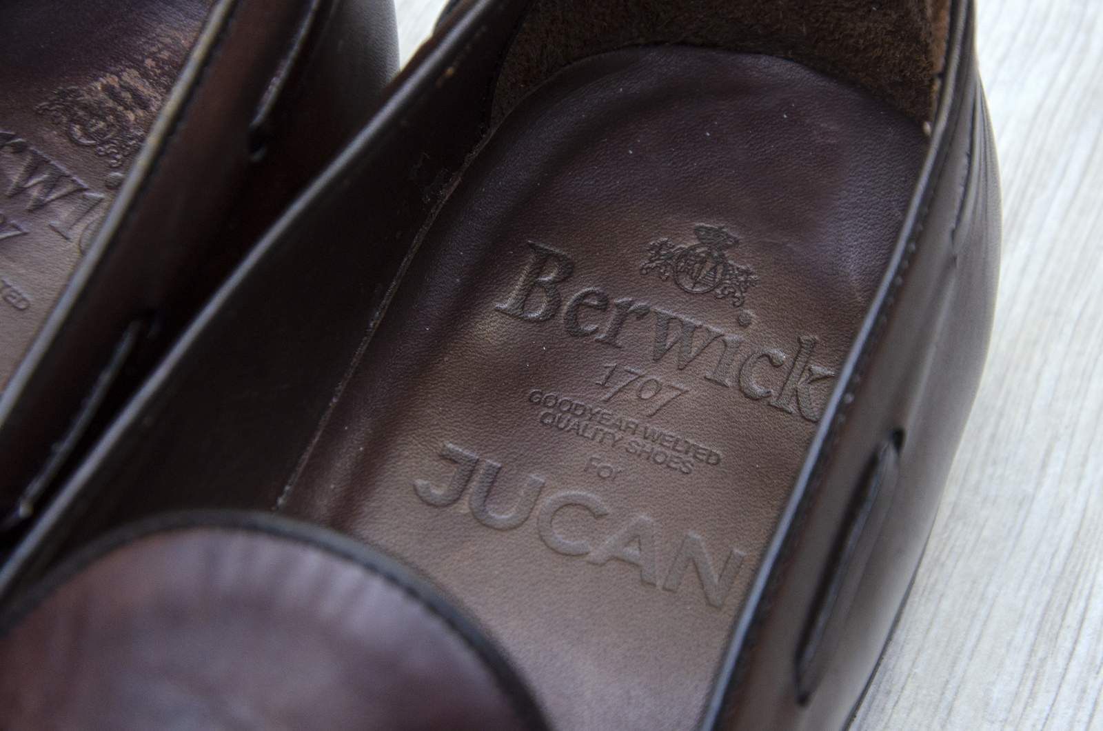 Berwick 1707 Berwick 8491-KP10 Cordovan Red Brown Loafers size 7 1/2 Size US 7.5 / EU 40-41 - 8 Thumbnail