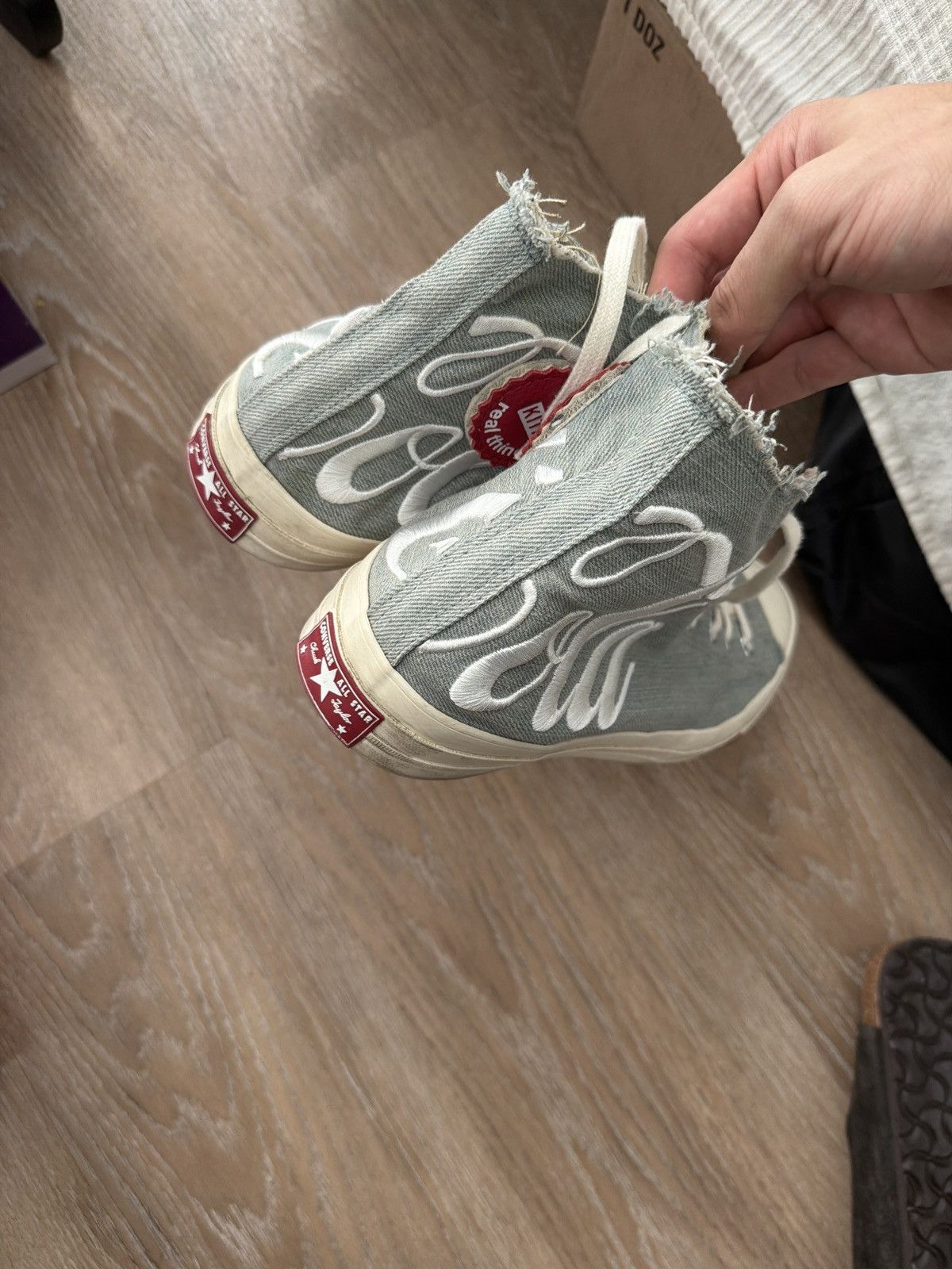 Coca Cola × Converse × Kith Kith converse cocacola chuck taylor denim Size US 13 / EU 46 - 2 Thumbnail
