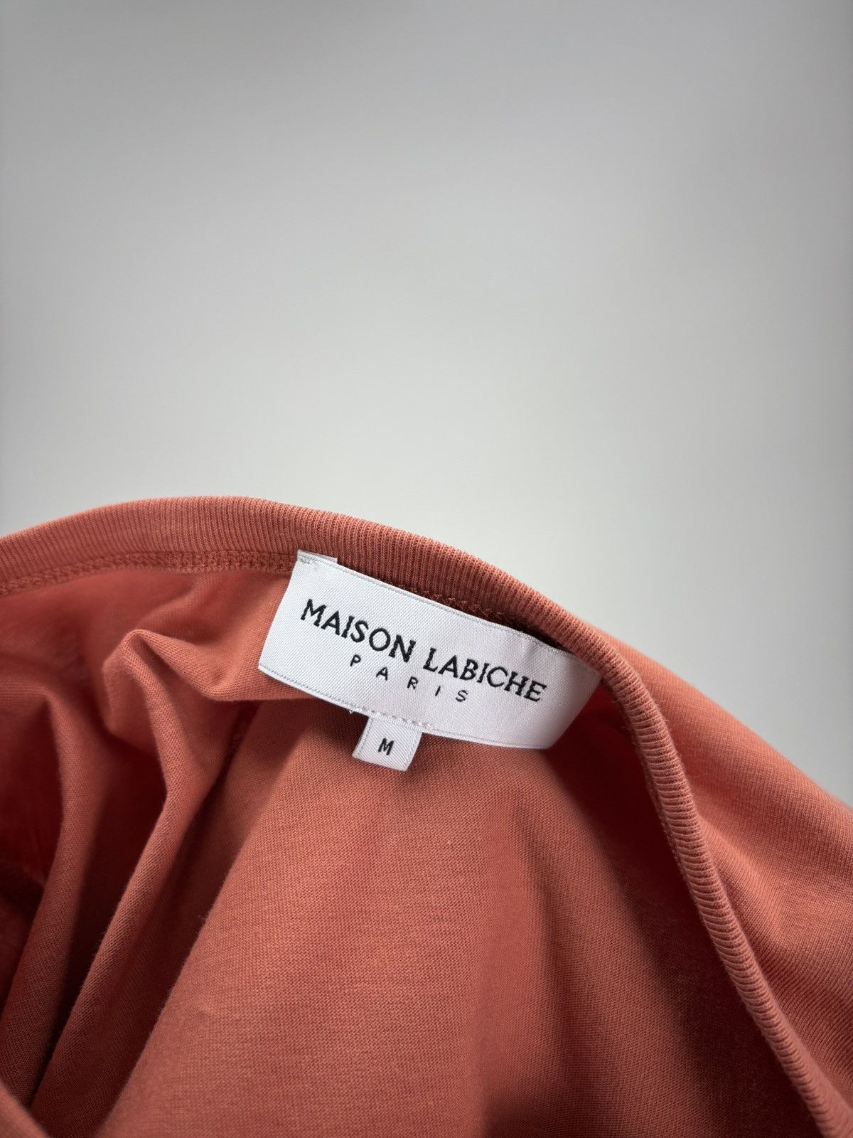 Maison Labiche Mens t shirt Maison Labiche Paris Size M Color Orange Size US M / EU 48-50 / 2 - 10 Thumbnail