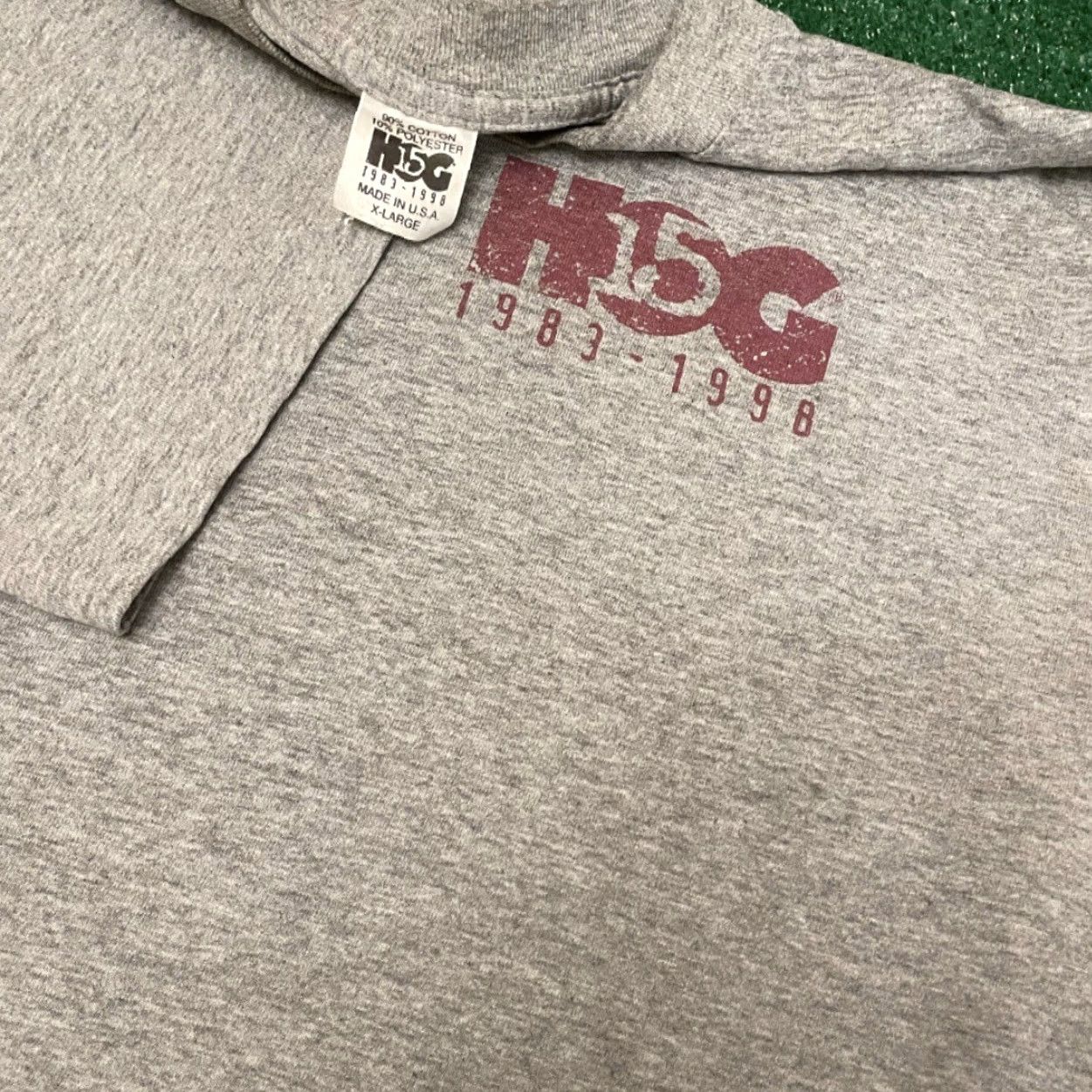 Harley Davidson VINTAGE Harley-Davidson HOG 15th Anniversary Shirt Mens XL Gray 90s 1998 Milwuakee Biker T-Shirt Mens Size US XL / EU 56 / 4 - 3 Thumbnail