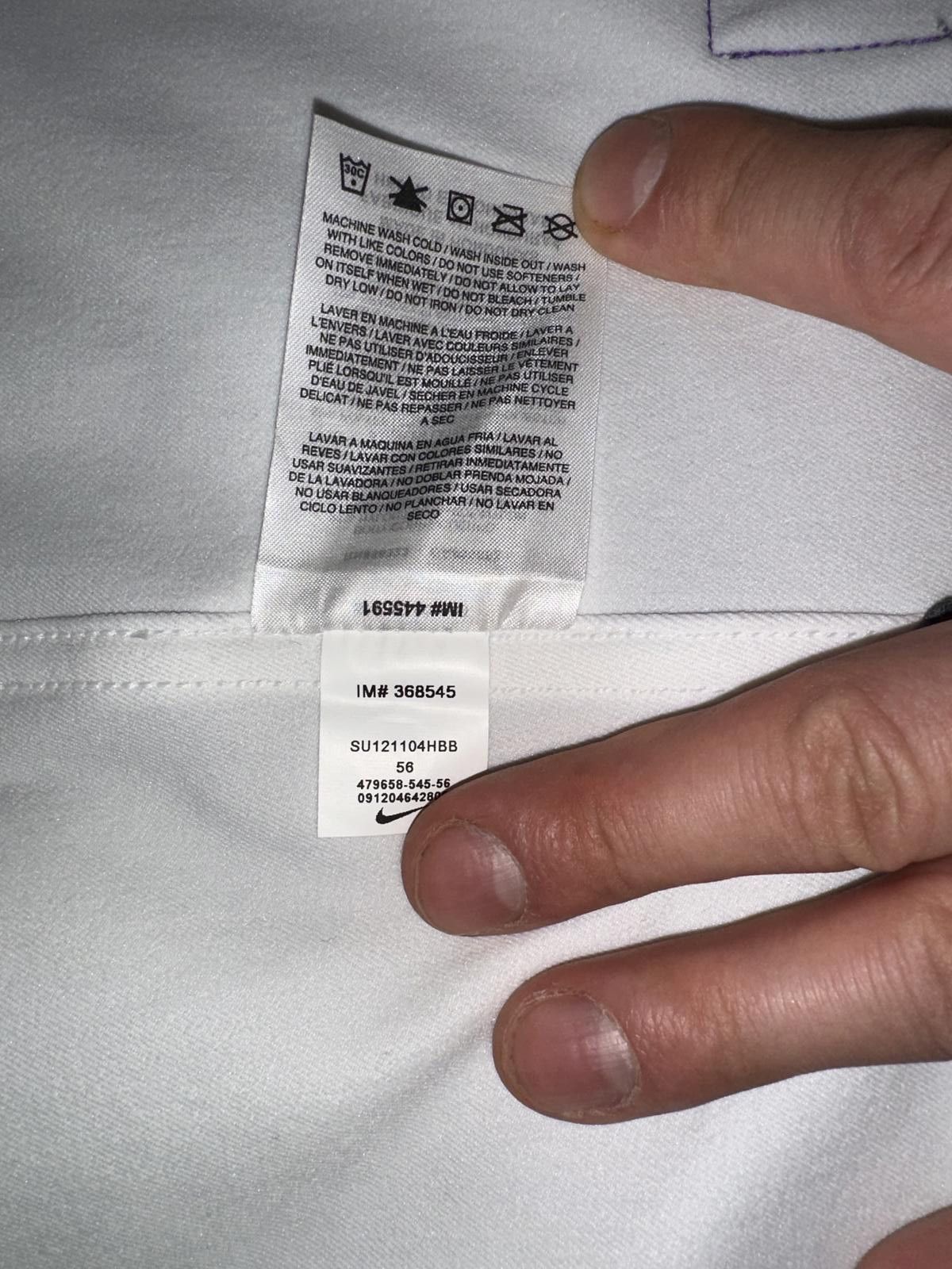 Nike Vintage Nike Men’s NFL Minnesota Vikings Purple Vapor Jersey Size US XXL / EU 58 / 5 - 9 Thumbnail