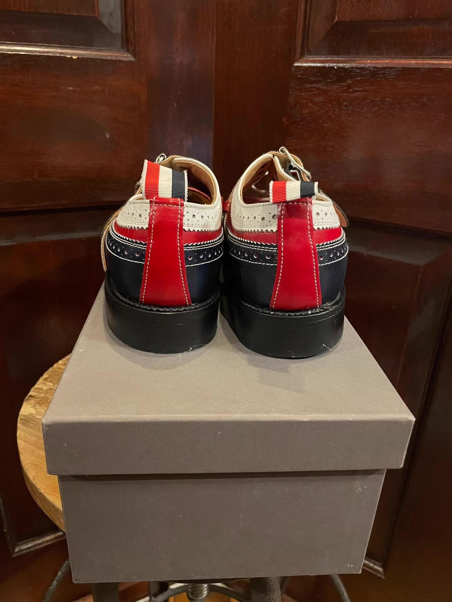 Thom Browne Thom Browne Brogue Leather Shoes。Ｑ25 Size US 9 / IT 39 - 6 Thumbnail