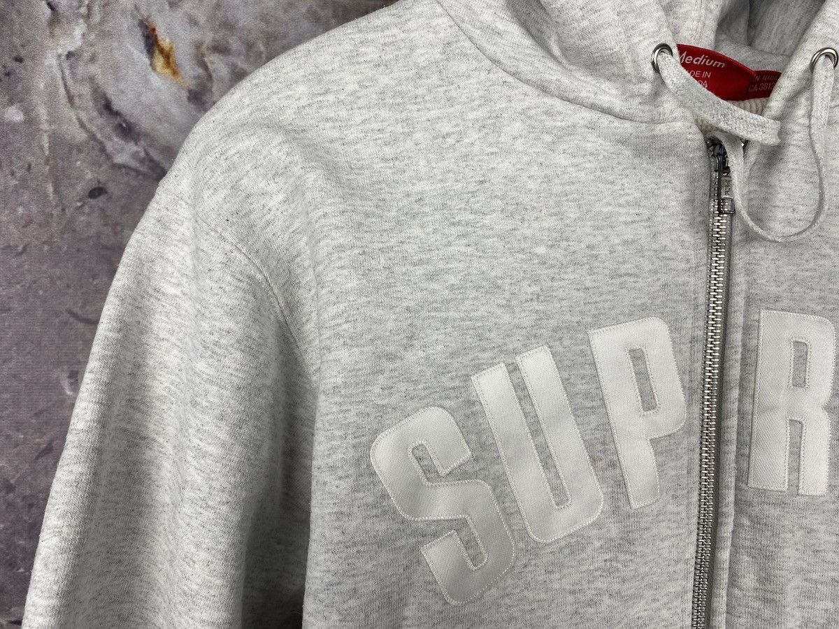 Other Men’s Supreme Arc Logo Thermal Hoodie Size Medium Size US M / EU 48-50 / 2 - 9 Thumbnail