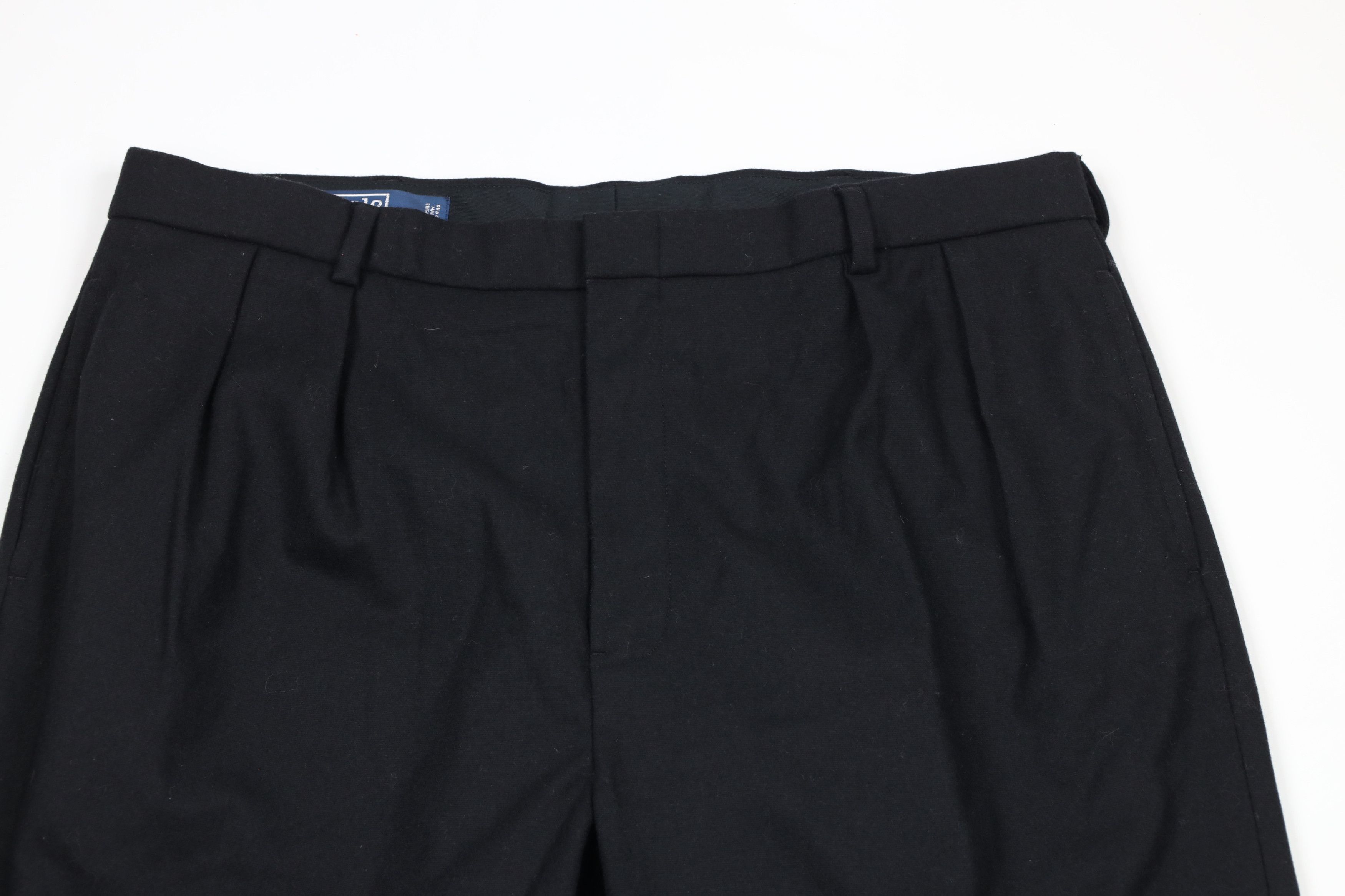 Ralph Lauren Vintage 90s Ralph Lauren Pleated Cuffed Wide Leg Chino Pants Size US 40 / EU 56 - 2 Thumbnail