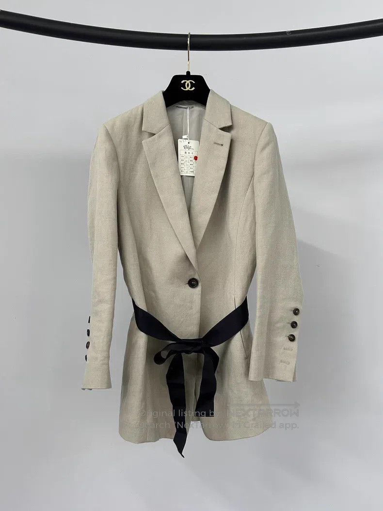 Brunello Cucinelli Brunello Cucinelli Belted blazer Size XS / US 0-2 / IT 36-38 - 1 Thumbnail