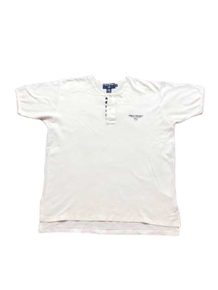 Polo Ralph Lauren Vintage Polo Ralph Lauren 100% Cotton Polo Size M Size US M / EU 48-50 / 2 - 1 Thumbnail