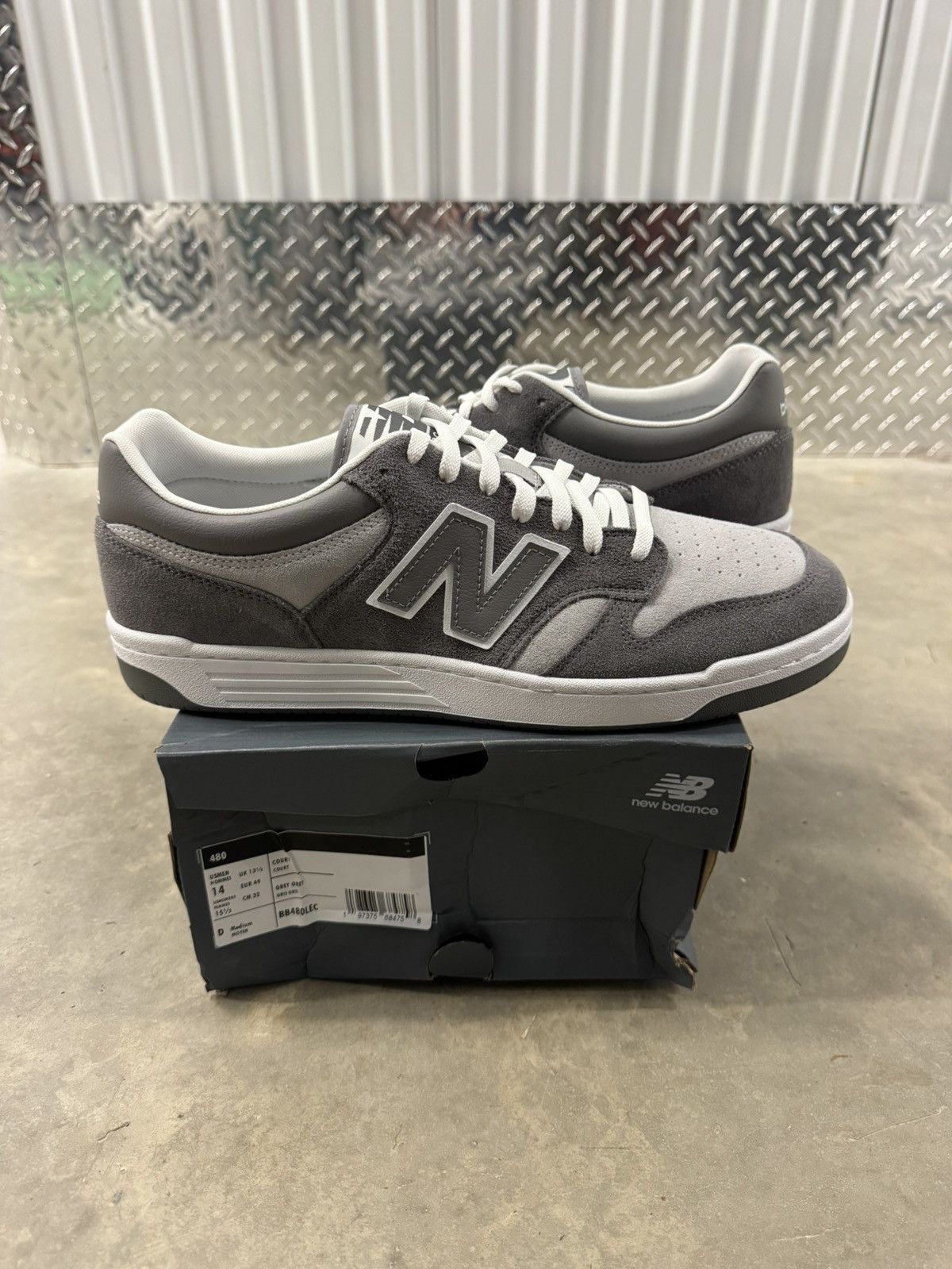 New Balance New Balance 480 Castlerock Raincloud Size 14 Size US 14 / EU 47 - 1 Thumbnail