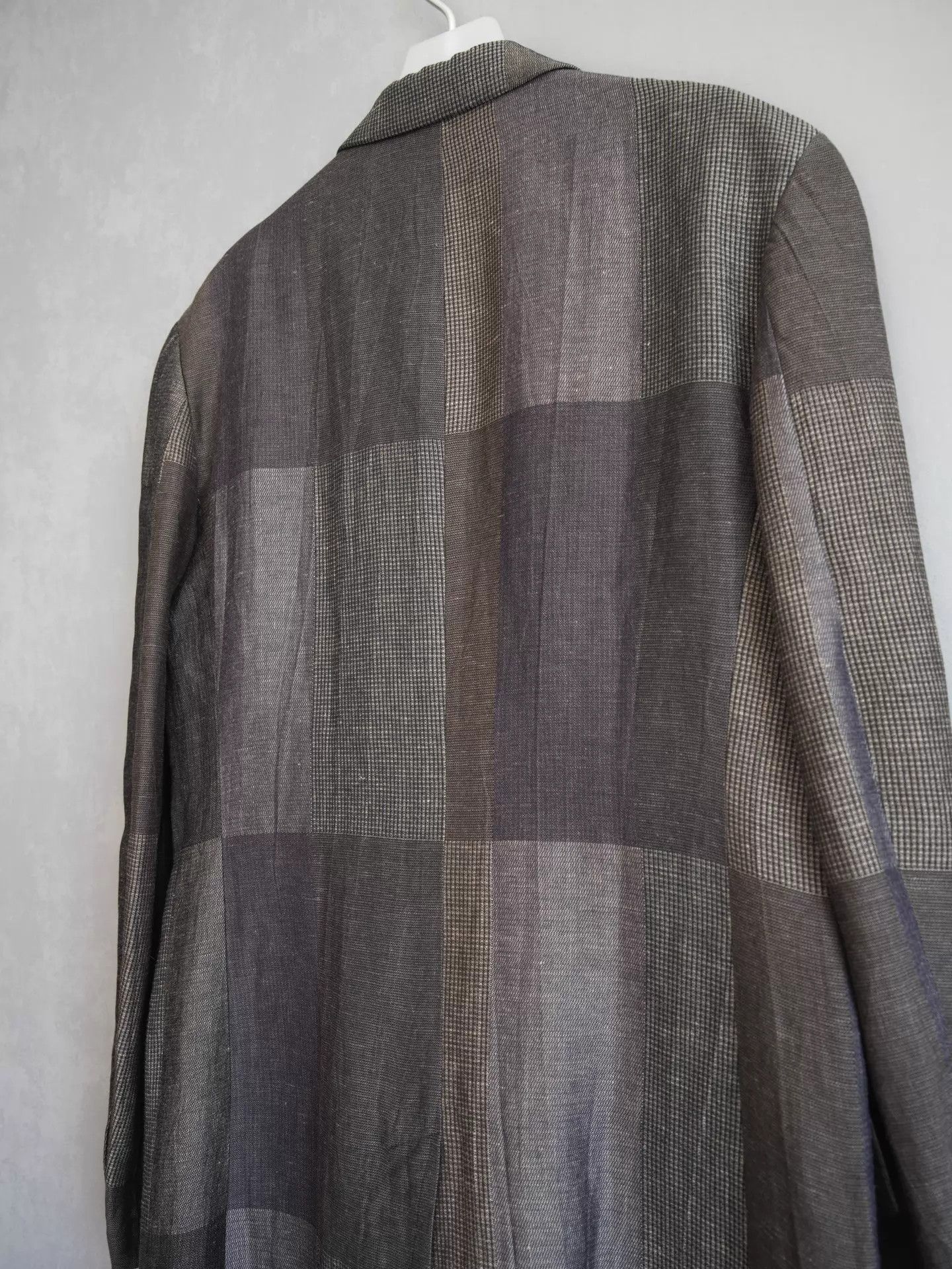 Yohji Yamamoto Yohji Yamamoto 20SS Color Blocked Dr.Jkt Coat Size 3 Size US L / EU 52-54 / 3 - 6 Thumbnail