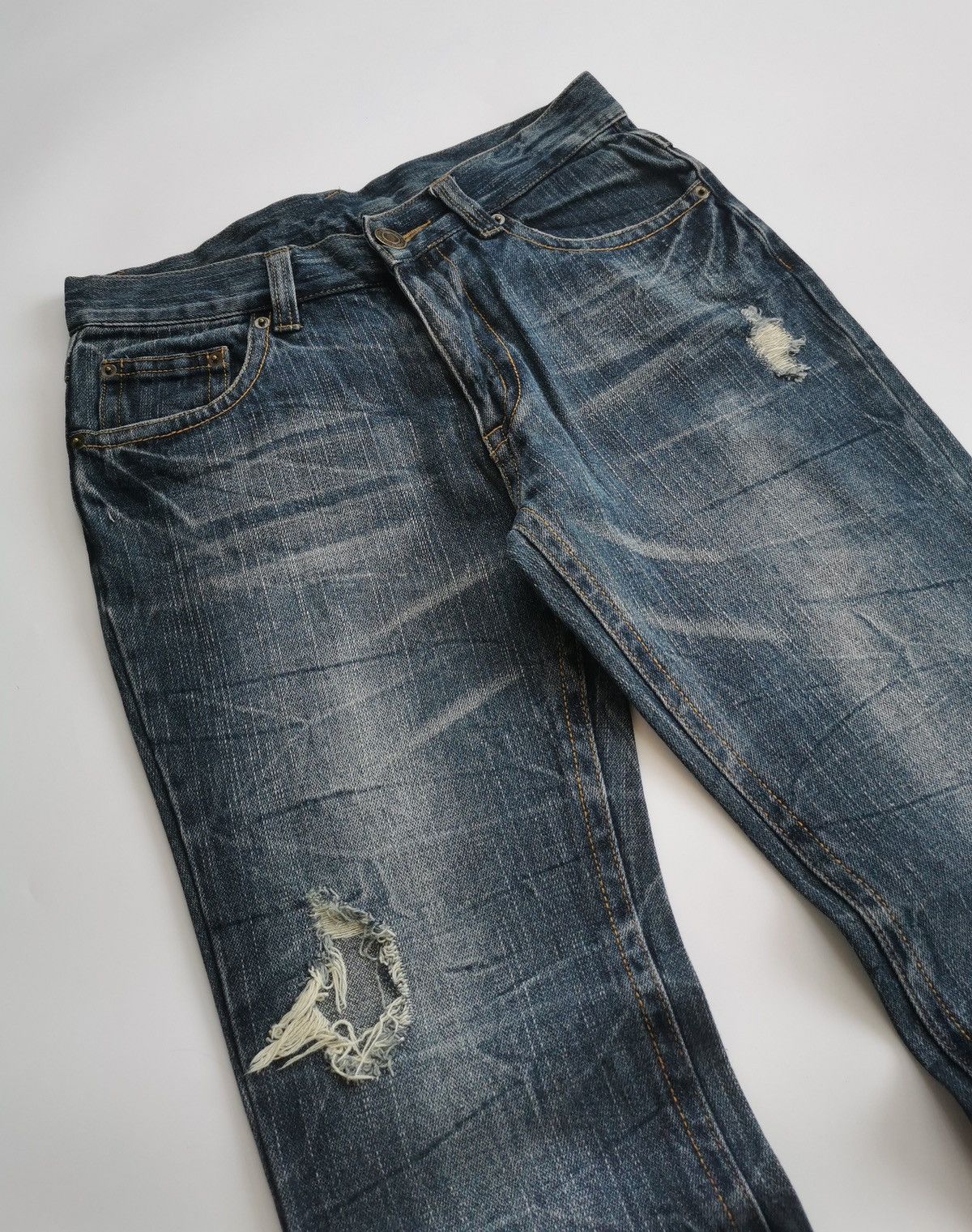 Other Unbrand Bootcut Clawmark Denim Jeans Size US 29 - 4 Thumbnail