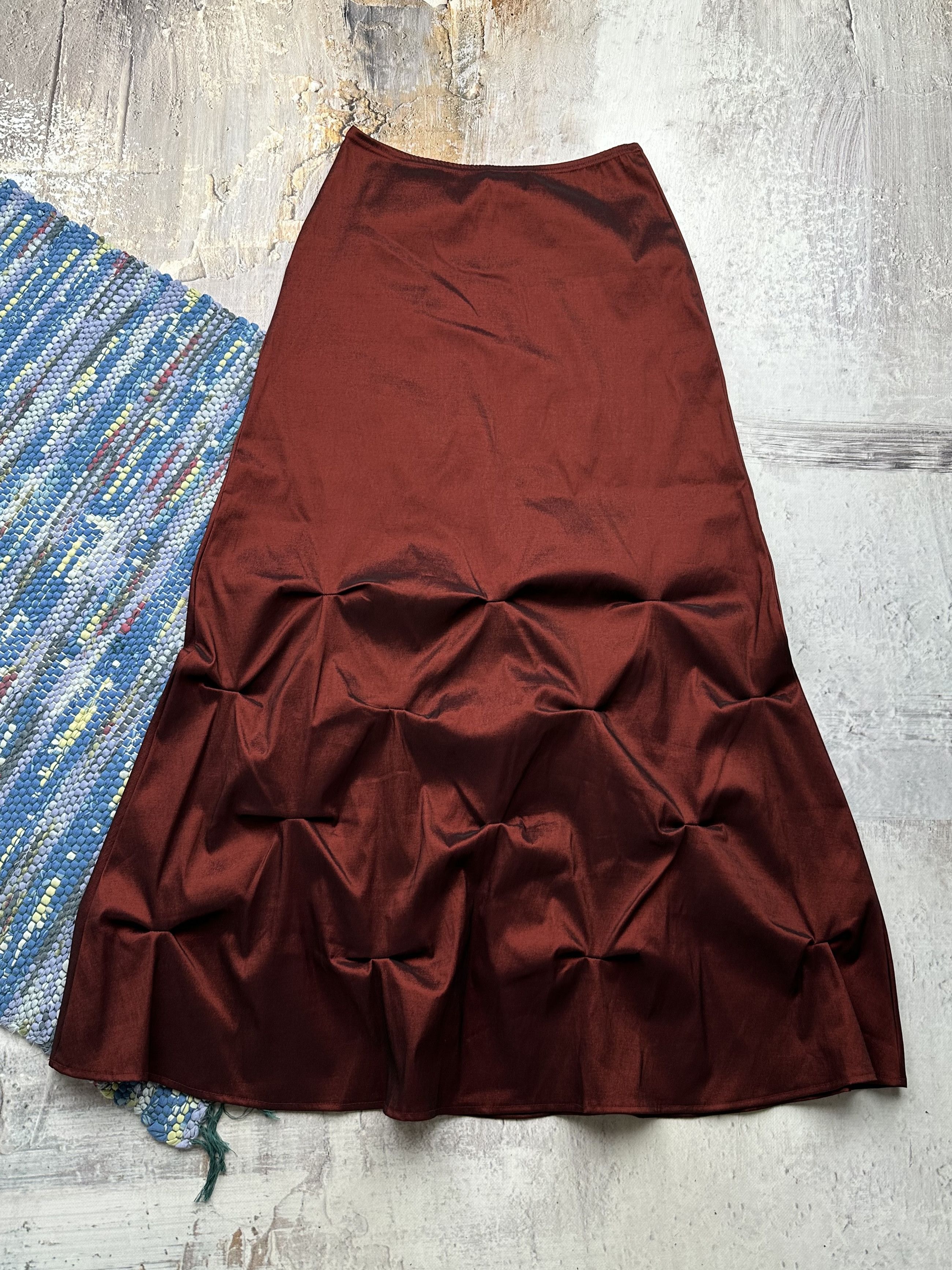Vintage Vintage Flared Amazing Maxi Skirt A409(237) Size 27" / US 4 / IT 40 - 5 Thumbnail