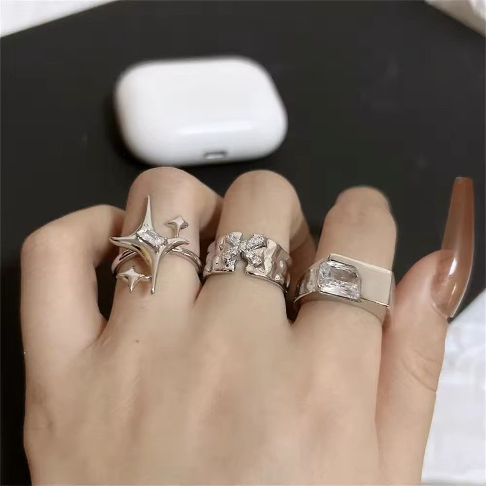 Jewelry Bundle 3 pieces Open Rings Size ONE SIZE - 3 Thumbnail