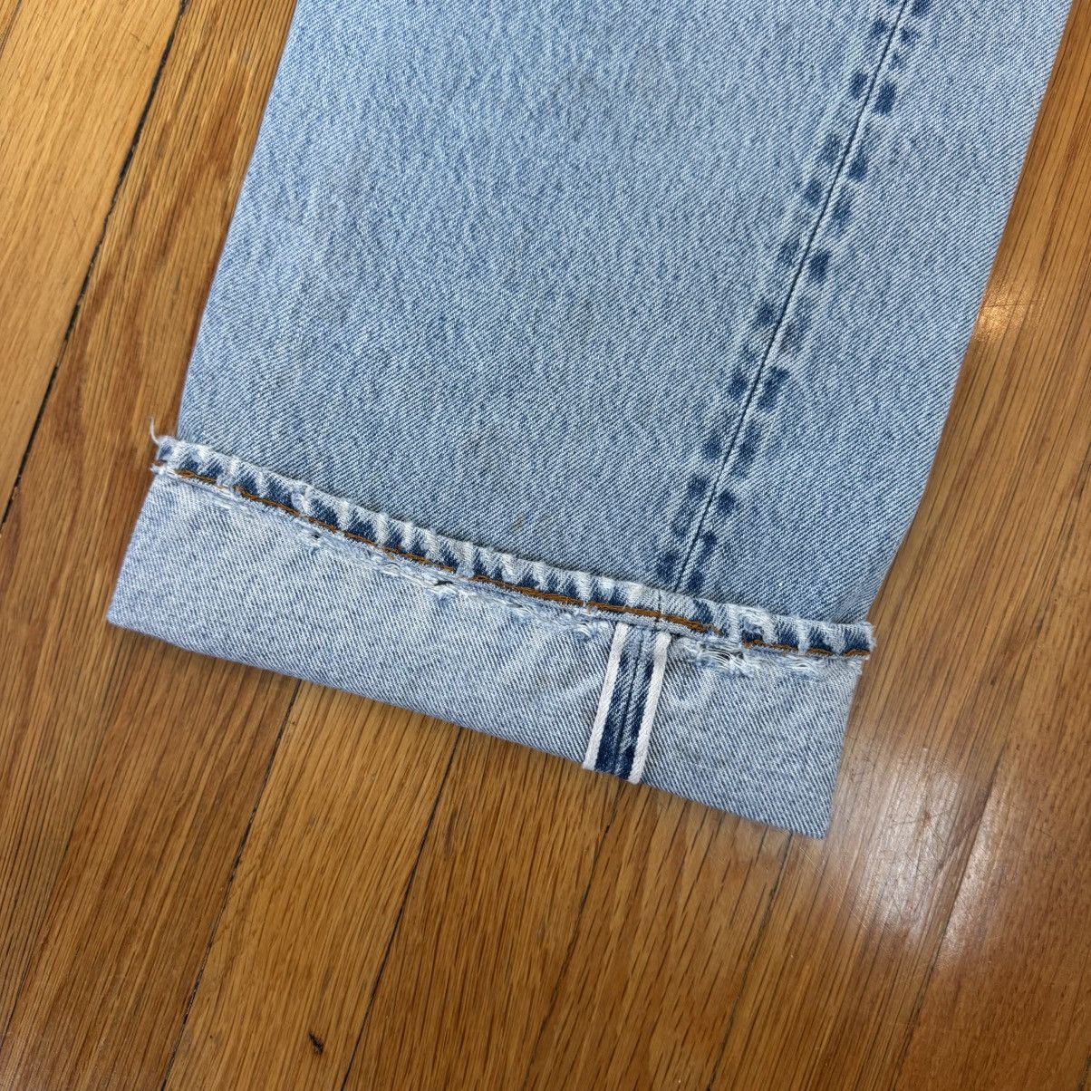 Levi's × Levi's Made & Crafted × Levi's Vintage Clothing REDLINE Vintage Levi’s 501 Thrashed Jeans Size US 34 / EU 50 - 2 Thumbnail