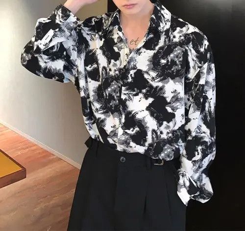 Other Michiru x Maiko Tie Dye Long Sleeve Shirt Size US M / EU 48-50 / 2 - 7 Thumbnail