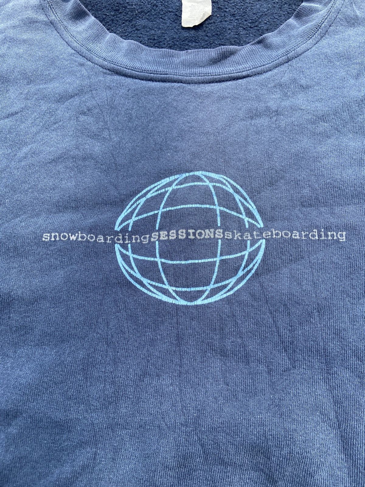 Sessions × Vintage Trashed Vintage Sessions Sweatshirt Size US XL / EU 56 / 4 - 12 Thumbnail