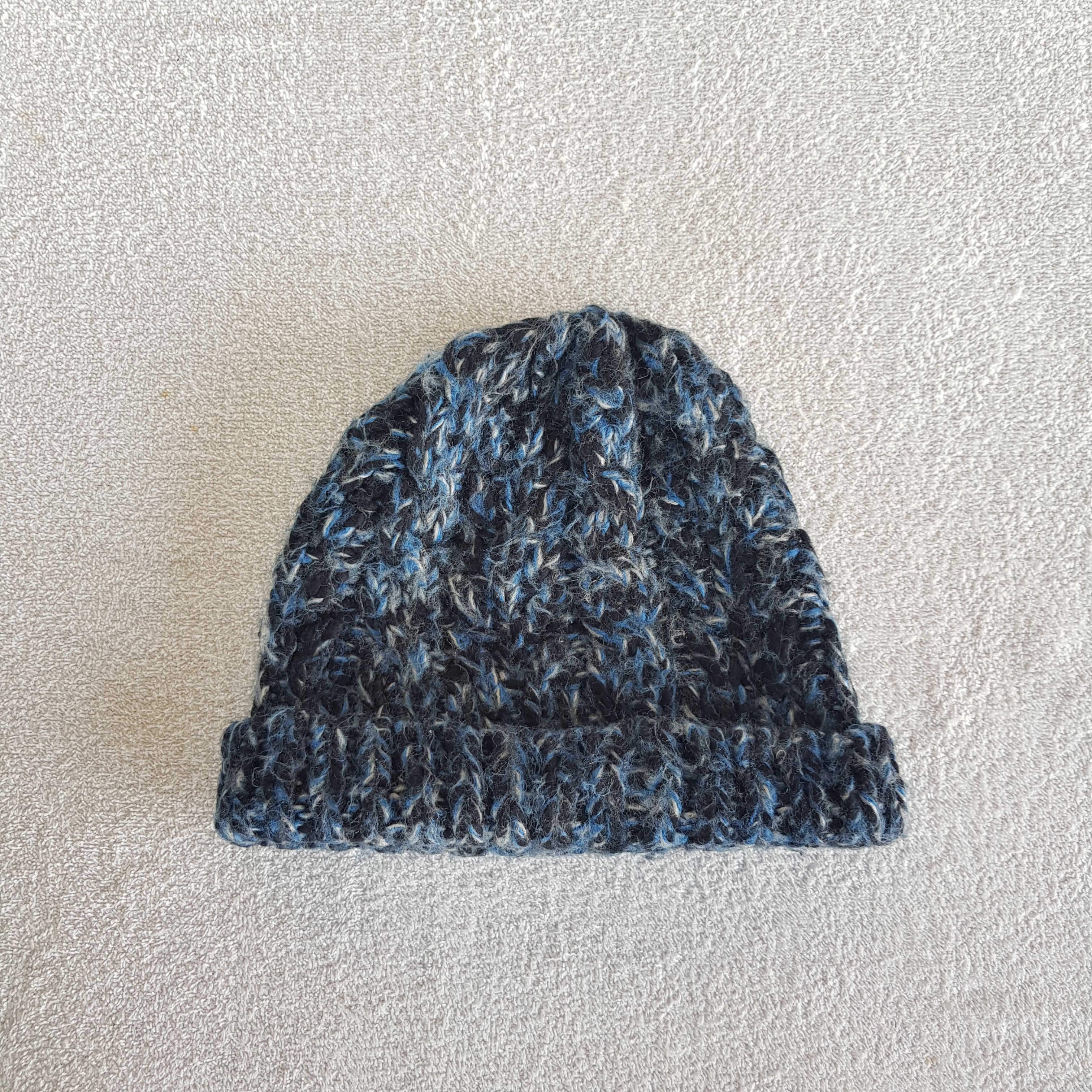 Japanese Brand Vintage Japanese Crochet Beanie Ribbed Snow Caps Hats. Size ONE SIZE - 5 Thumbnail