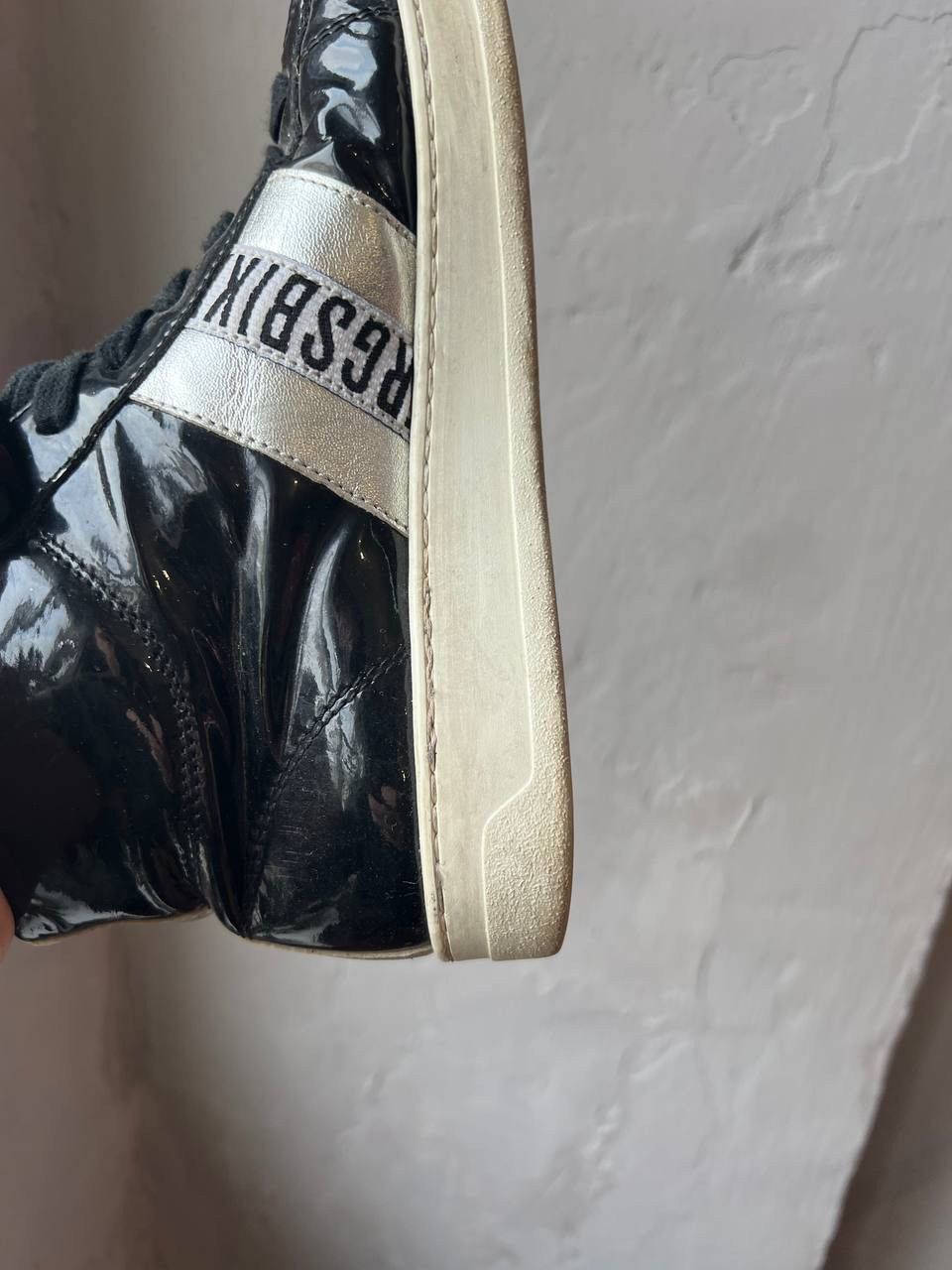 Dirk Bikkembergs DIRK BIKKEMBERGS RARE PATERN LEATHER BLACK TRAINER BOOTS 37 Size US 7 / IT 37 - 13 Thumbnail