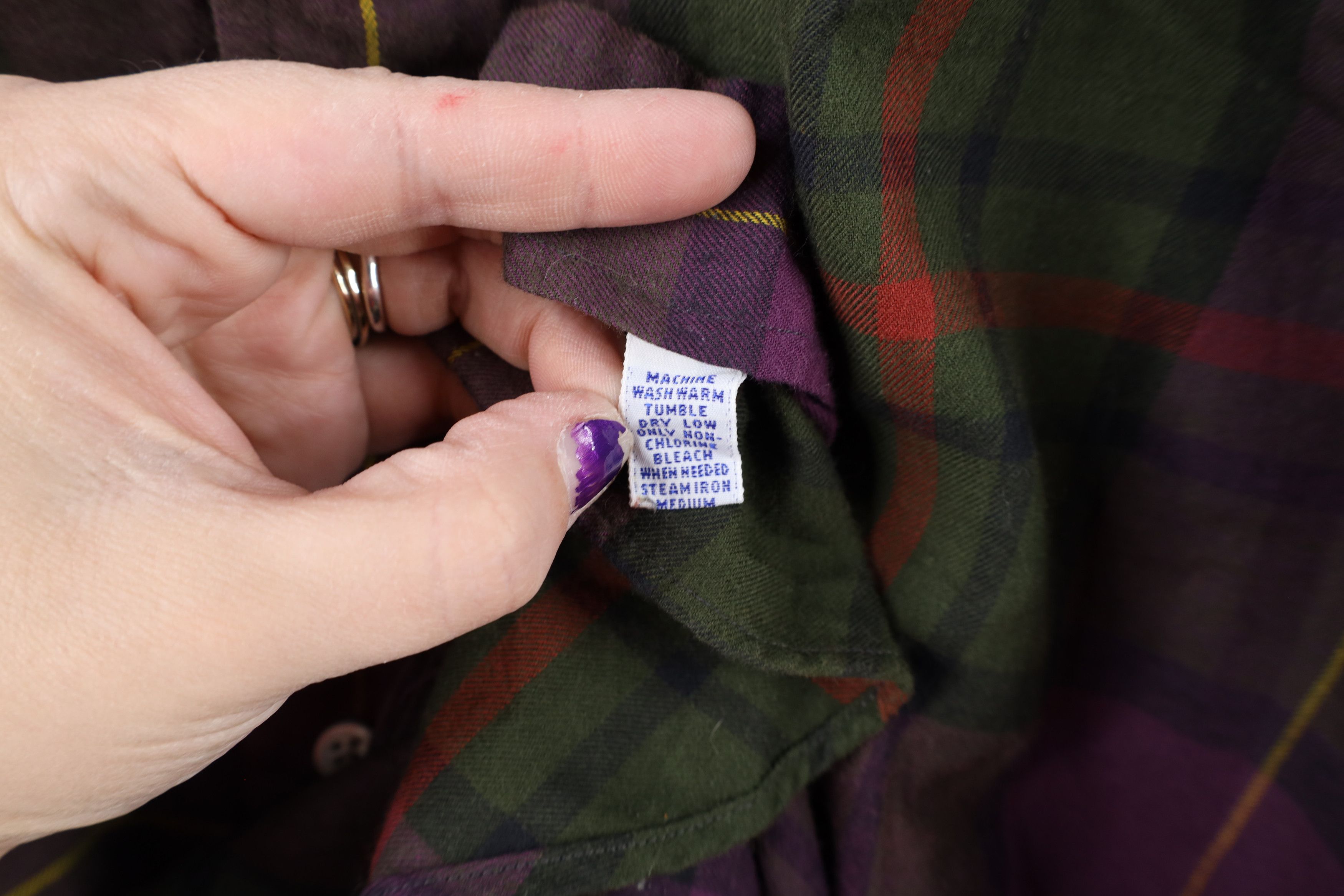 Ralph Lauren Vintage 90s Ralph Lauren Plaid Flannel Button Down Shirt Size US L / EU 52-54 / 3 - 5 Thumbnail