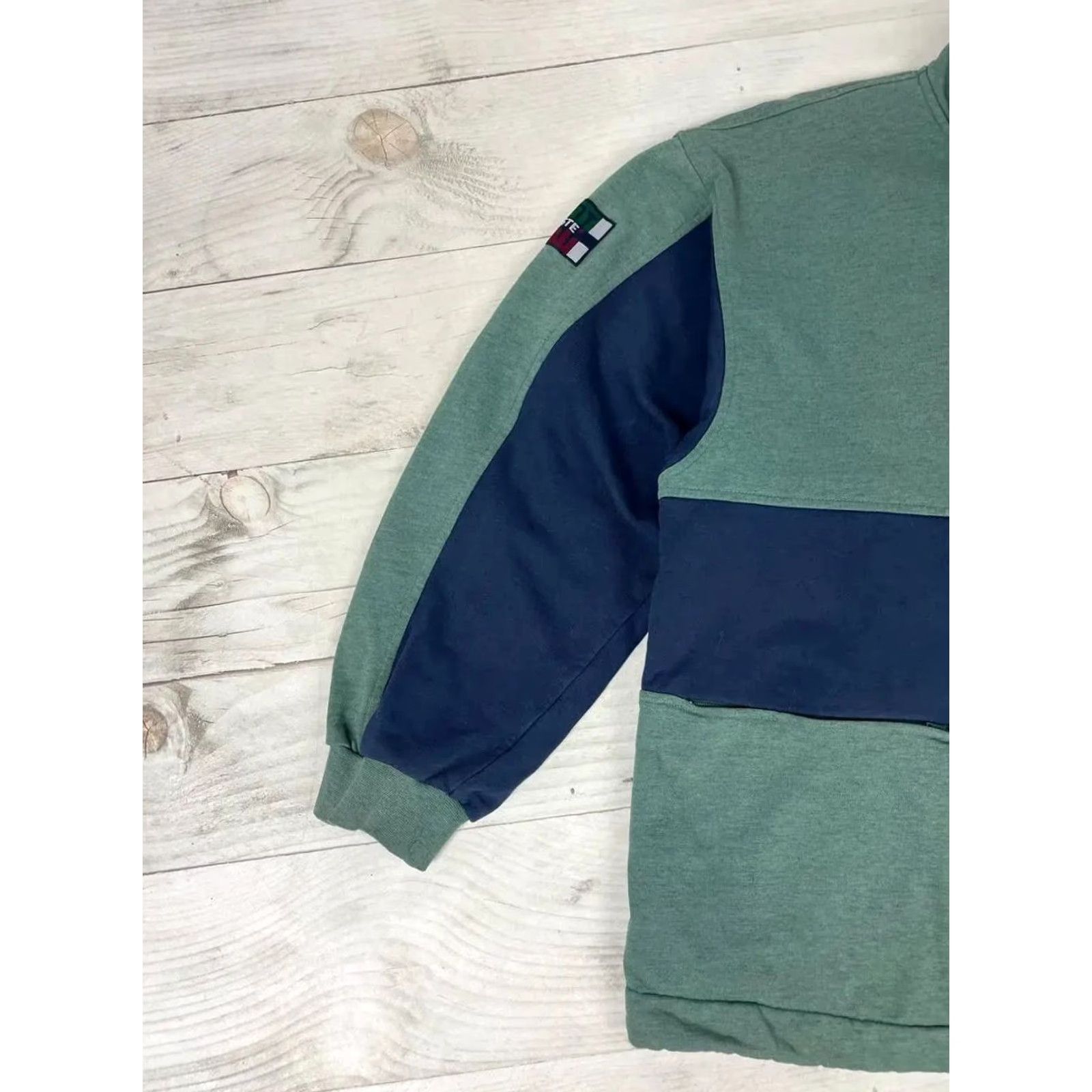 Lacoste Lacoste Tracksuit Jacket And Sweatpants 90s Men Size L green - Jacket - 2 Piece - Regular - Logo - Activewear - Tennis - Vintage: No - 90s Theme - Men Size 42R - 5 Thumbnail