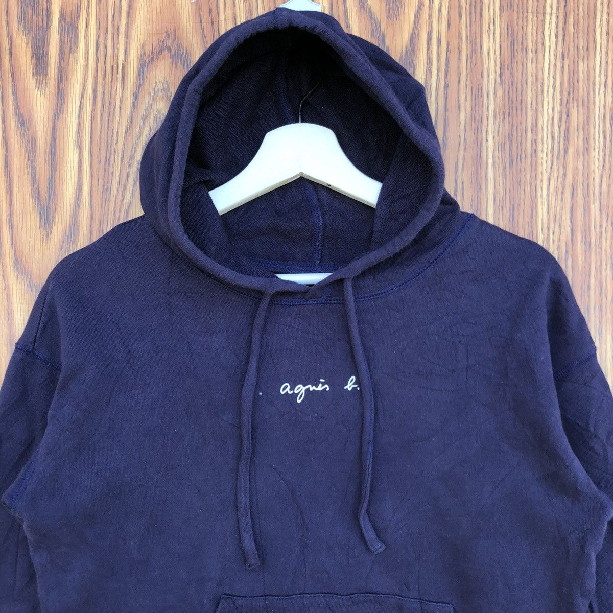 agnes b. Vintage Agnes B. Hoodie Sweatshirt Size XS / US 0-2 / IT 36-38 - 3 Thumbnail