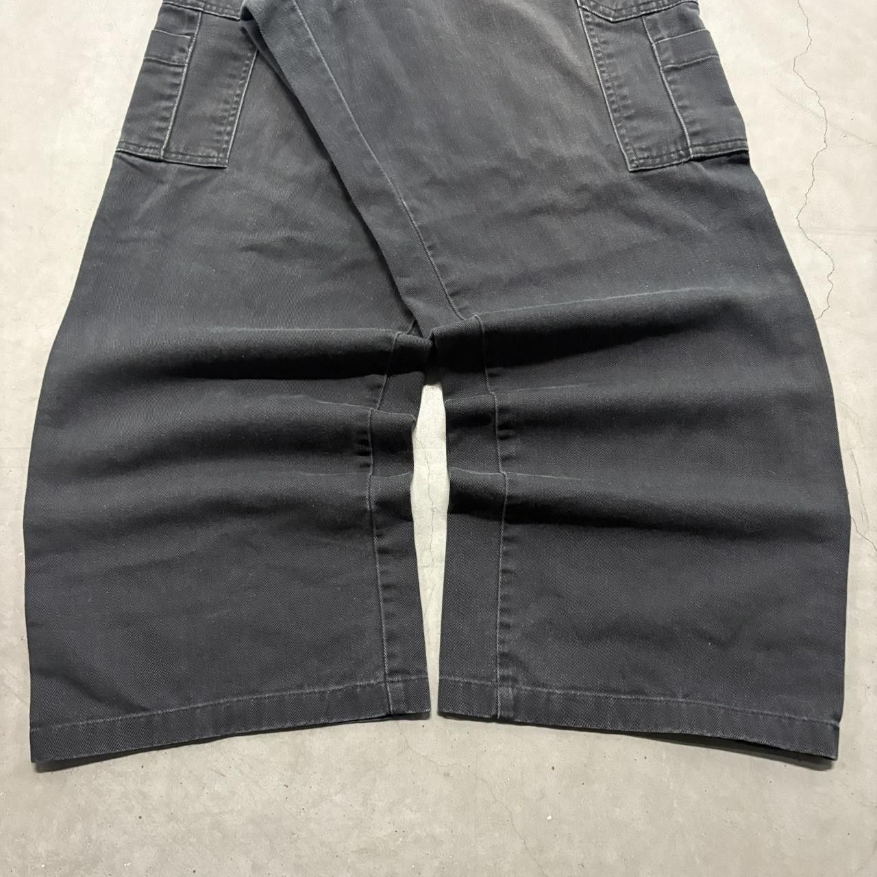 Vintage Crazy Vintage Y2K 2000s Baggy Black Streetwear Grunge Gorpcore Cargo Pants! Size US 36 / EU 52 - 5 Thumbnail