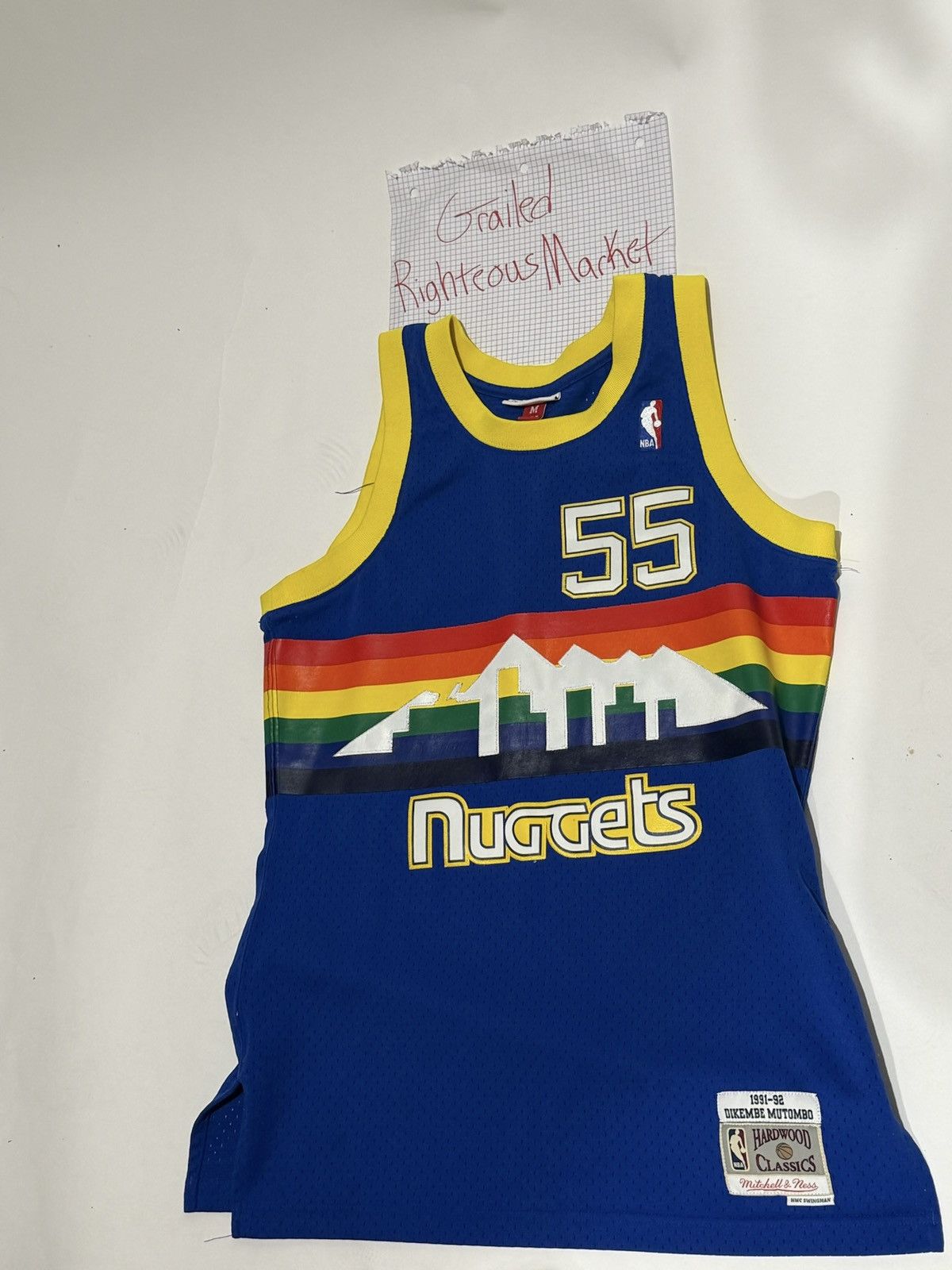 Mitchell & Ness Mitchell & Ness 91-92 Dikembe Mutimbo Jersey Size US M / EU 48-50 / 2 - 1 Thumbnail