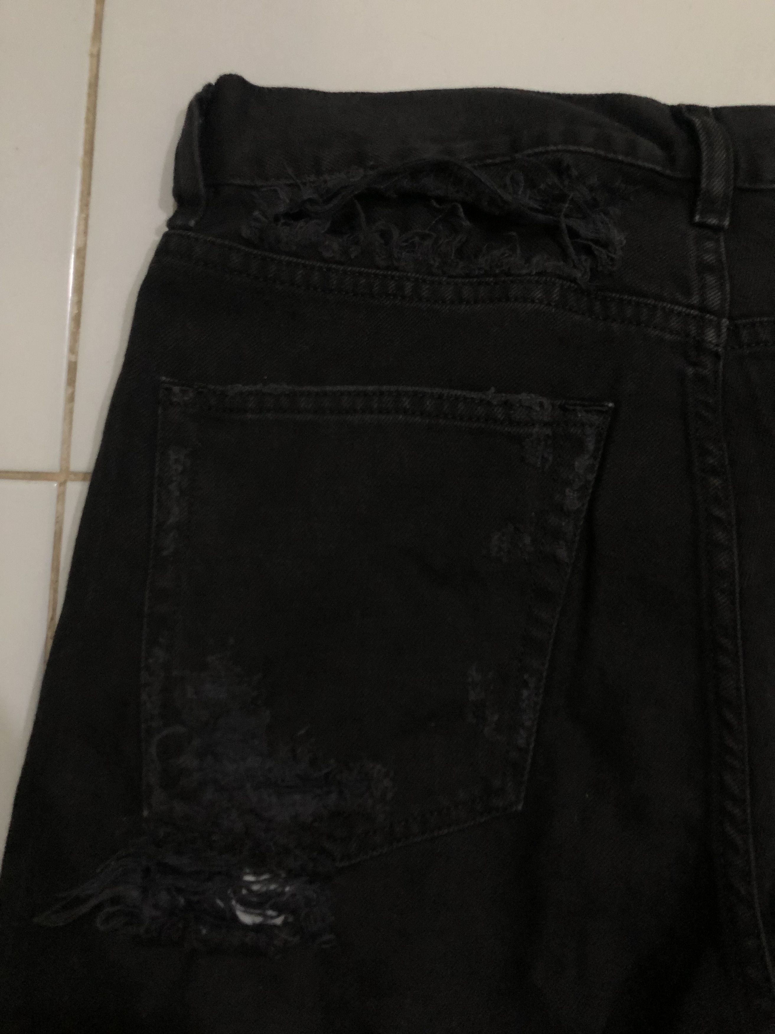 Diesel BNWT Diesel Aryel 084WH Distressed Black Jeans Size 30" / US 8 / IT 44 - 18 Thumbnail