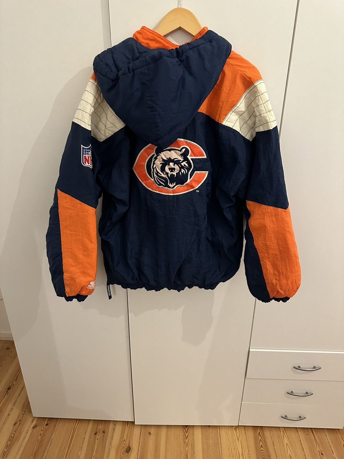 Starter Jacke Chicago Bears Size XL Retro Vintage NFL Jacket