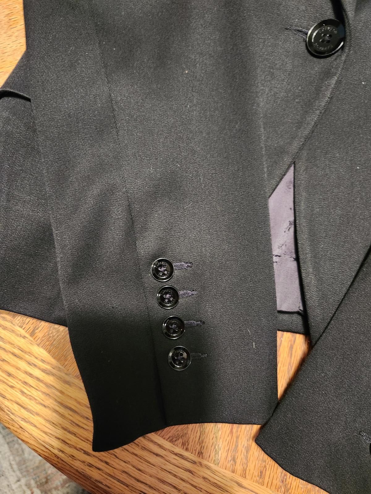 Designer Express blazer, black, sz 4 Size S / US 4 / IT 40 - 3 Thumbnail