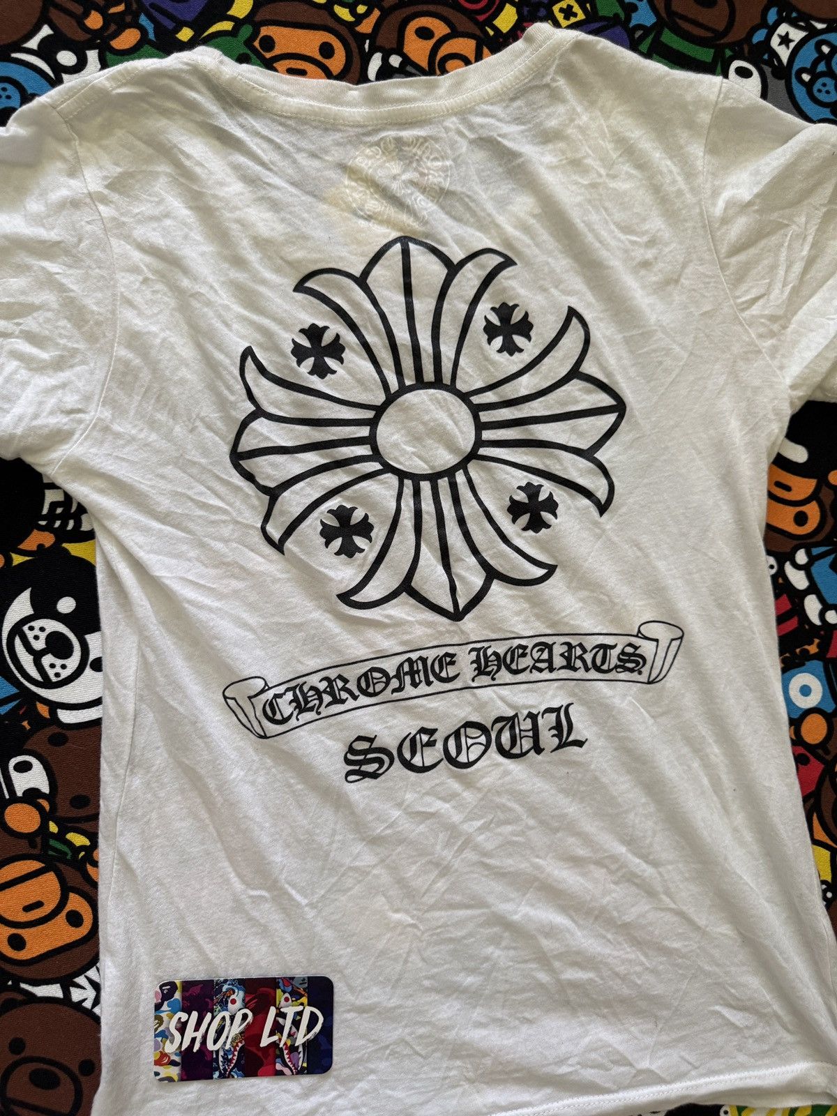 Chrome Hearts Chrome Hearts Seoul Cross Logo Tee Size XS / US 0-2 / IT 36-38 - 8 Thumbnail