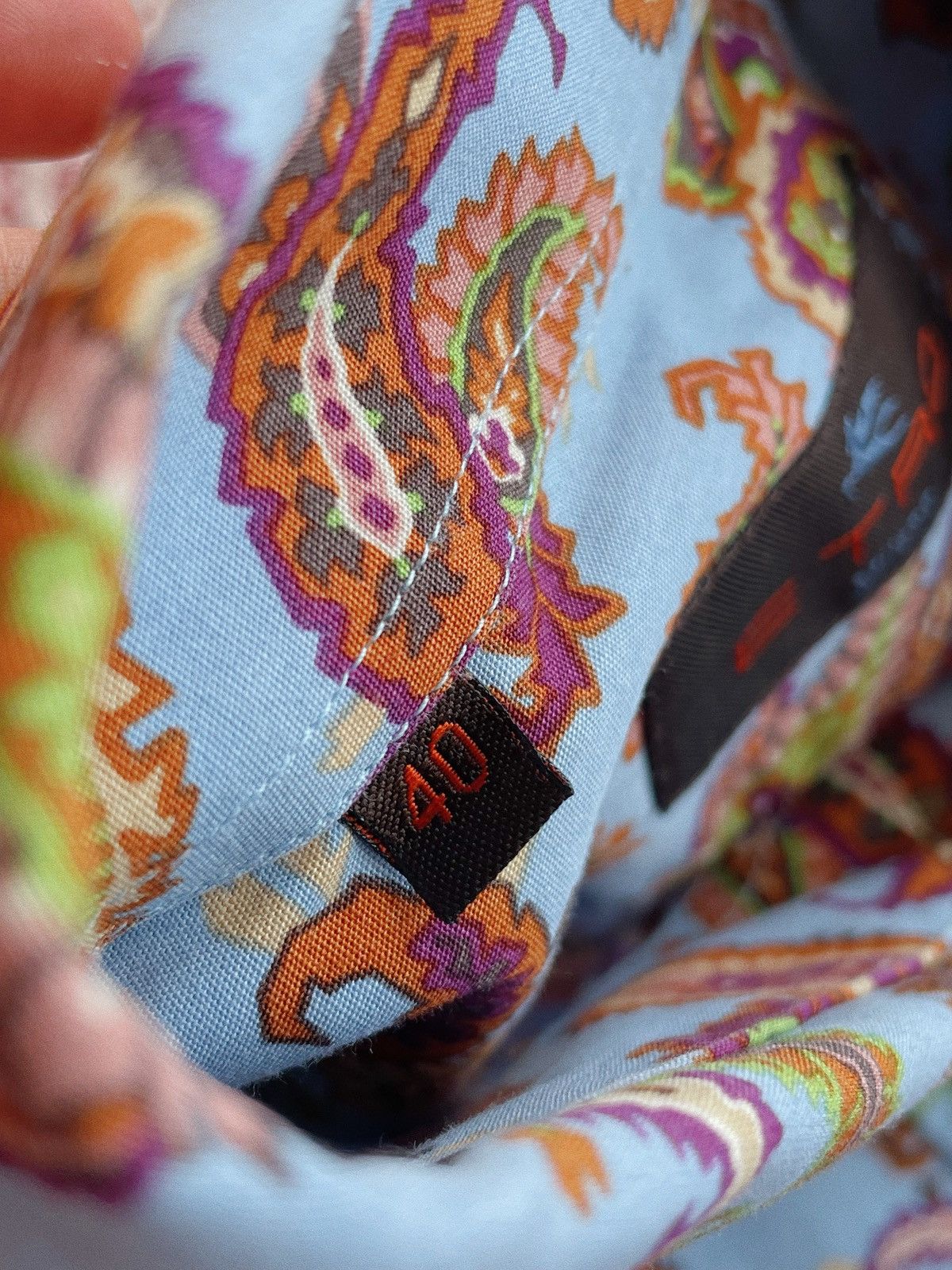 Etro Etro Milano Paisley Shirt Size US L / EU 52-54 / 3 - 10 Thumbnail