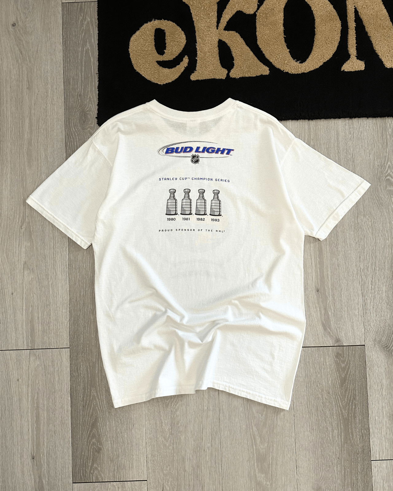 NHL × Vintage Vintage NHL x Bud Light New York Islanders T-Shirt - Large Size US L / EU 52-54 / 3 - 2 Thumbnail