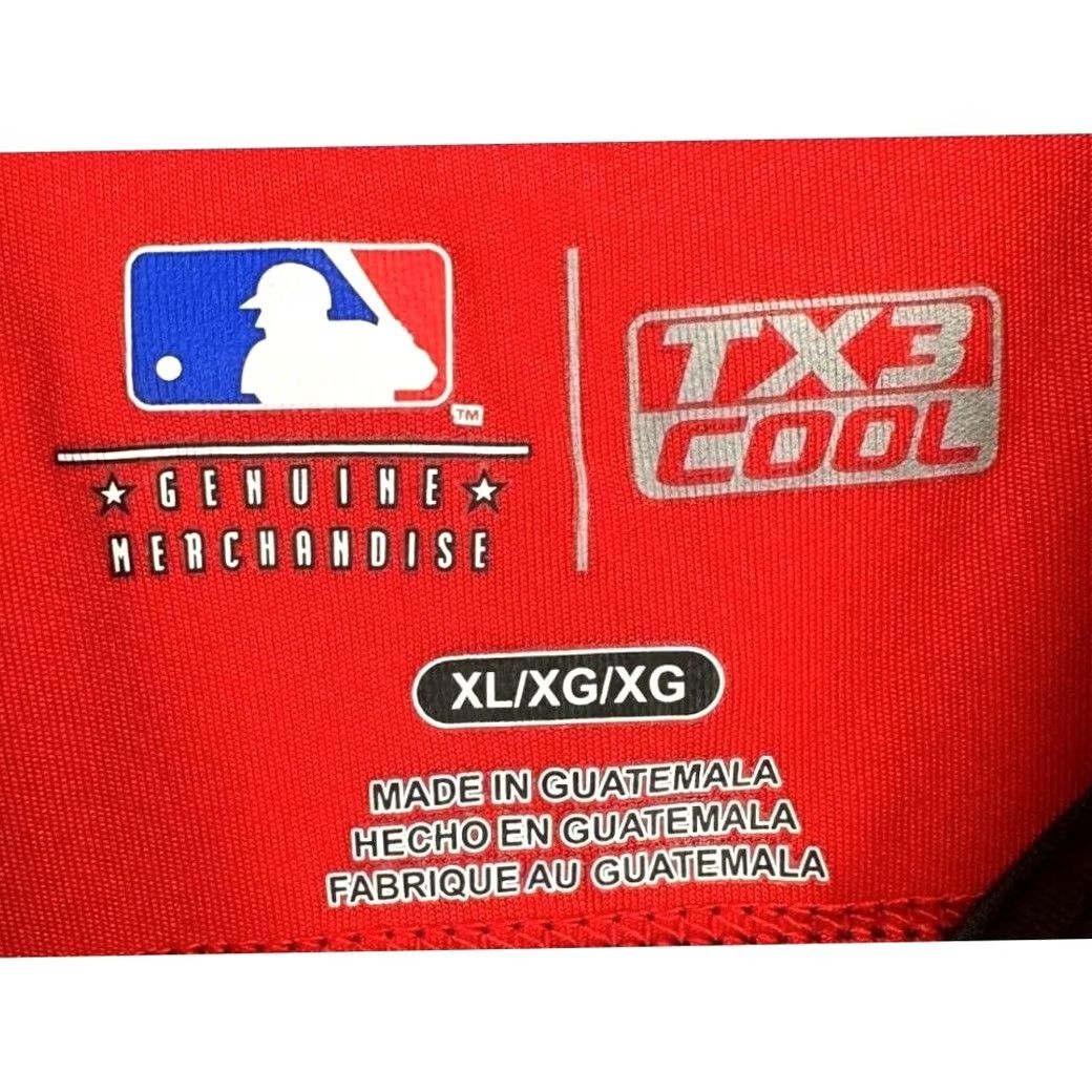 Vintage Cincinnati Reds Polo Shirt Mens XL Grey Red MLB TX3 Cool Genuine Merchandise Size US XL / EU 56 / 4 - 3 Thumbnail