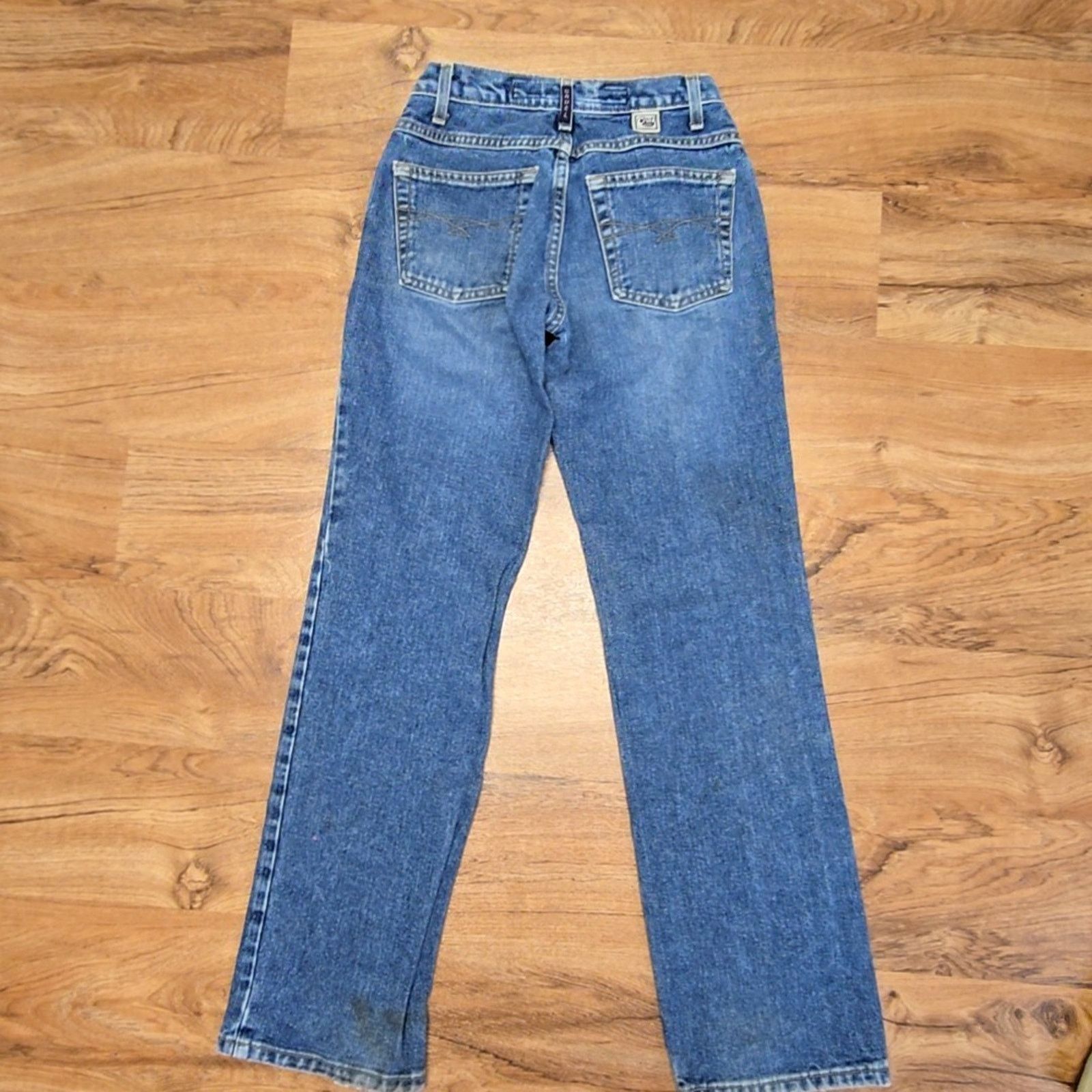 Other Cruel Low Rise Jeans Small Wash Denim 0 Slim Vintage Style Size 25" / US 0 / IT 36 - 7 Thumbnail