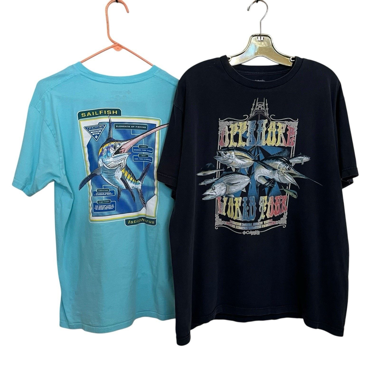 Columbia Columbia/Caribbean/Popular Demand Lot Of 4 Fishing Shirts Size US L / EU 52-54 / 3 - 2 Thumbnail