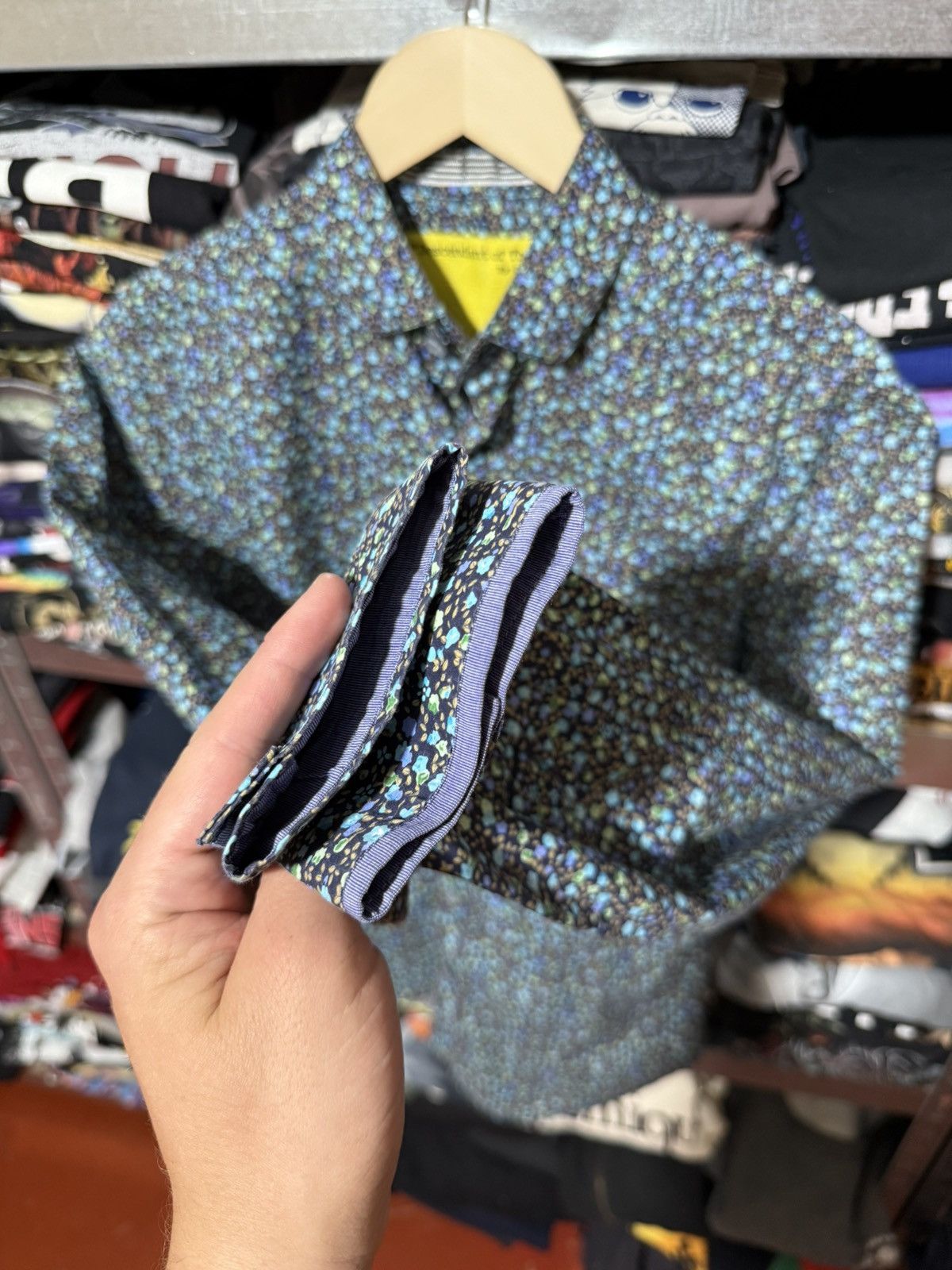 Descendant of Thieves Rare Jungle Foliage All Over Print Long Sleeve Button Shirt Size US S / EU 44-46 / 1 - 7 Thumbnail