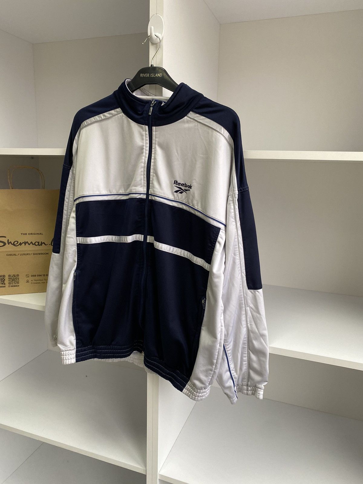 Reebok × Vintage Vintage Reebok track 90s style jacket Size US M / EU 48-50 / 2 - 5 Thumbnail